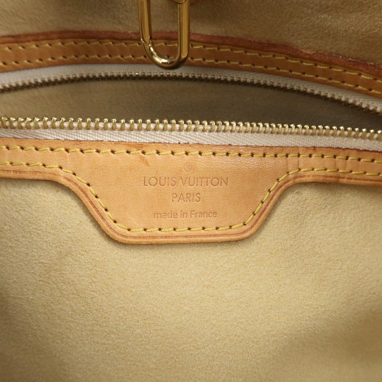 Louis Vuitton Damier Azur Hampstead PM Hand Bag Ivory N51207