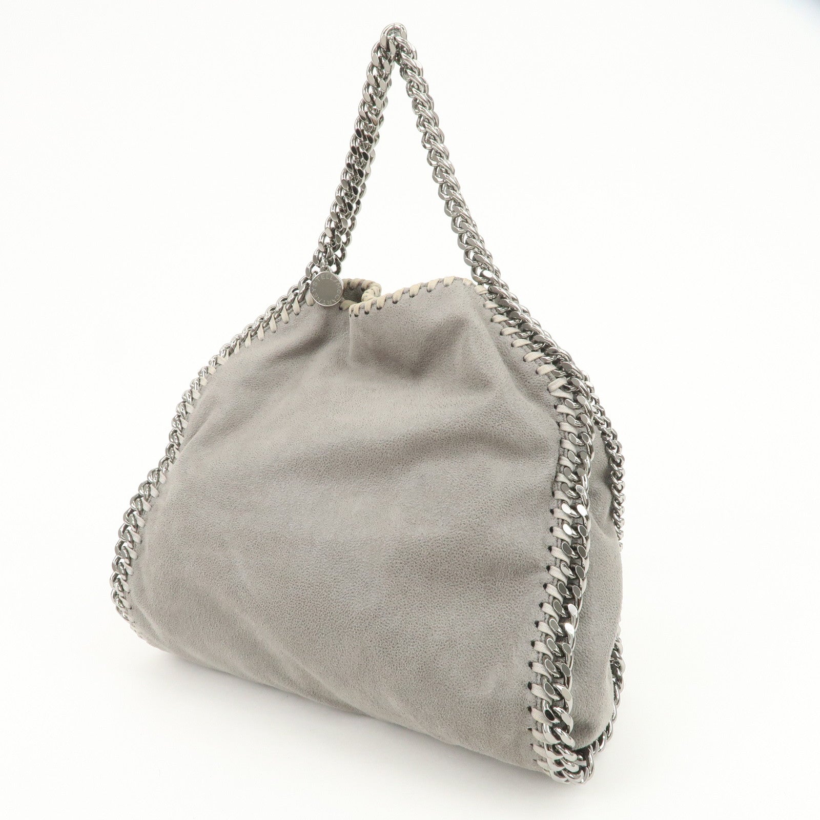 STELLA MCCARTNEY Polyester Falabella 2Way Shoulder Bag Gray