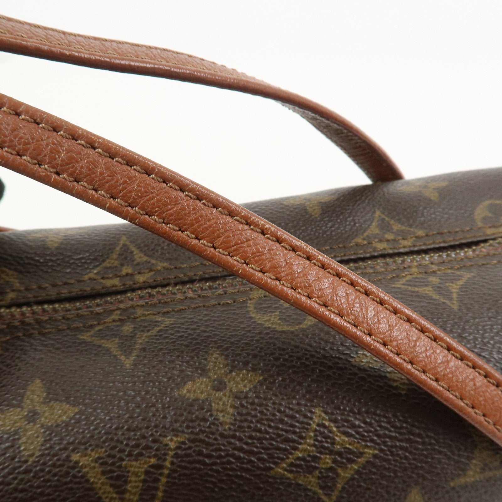 Louis Vuitton Monogram Papillon 26 Hand Bag Old Style Brown M51366