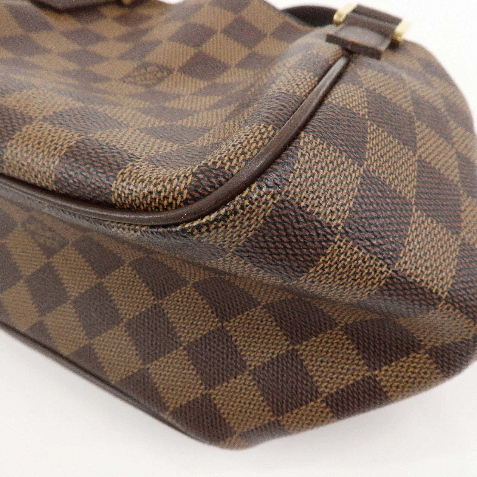 Louis Vuitton Damier Canvas Belem PM Hand Bag Brown N51173