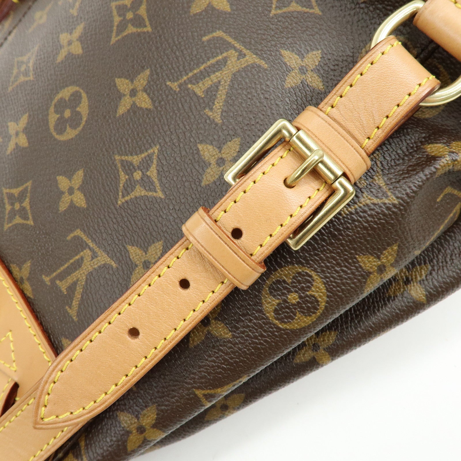 Louis Vuitton Monogram Montsouris MM Backpack Brown M51136