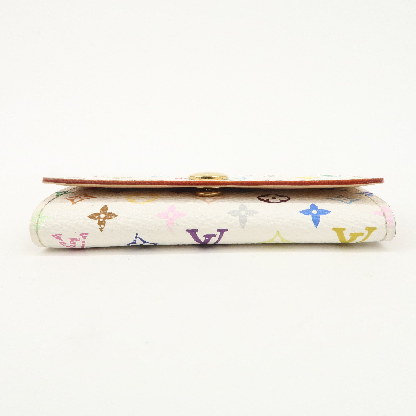 Louis Vuitton Monogram Multicolor Multiclés 4 Key Case Blanc M60043 Used