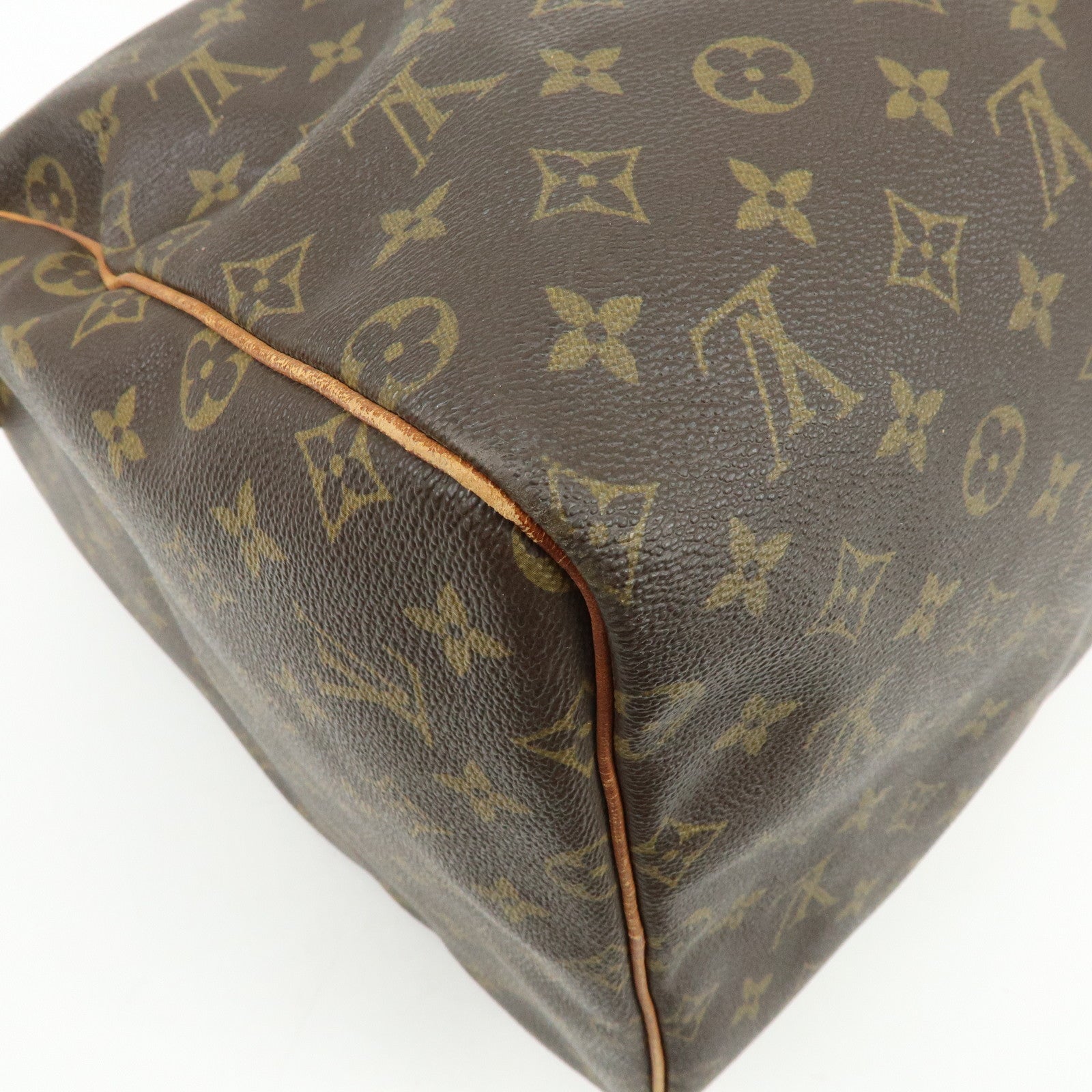 Louis Vuitton Monogram Keep All 55 Boston Bag Brown M41424
