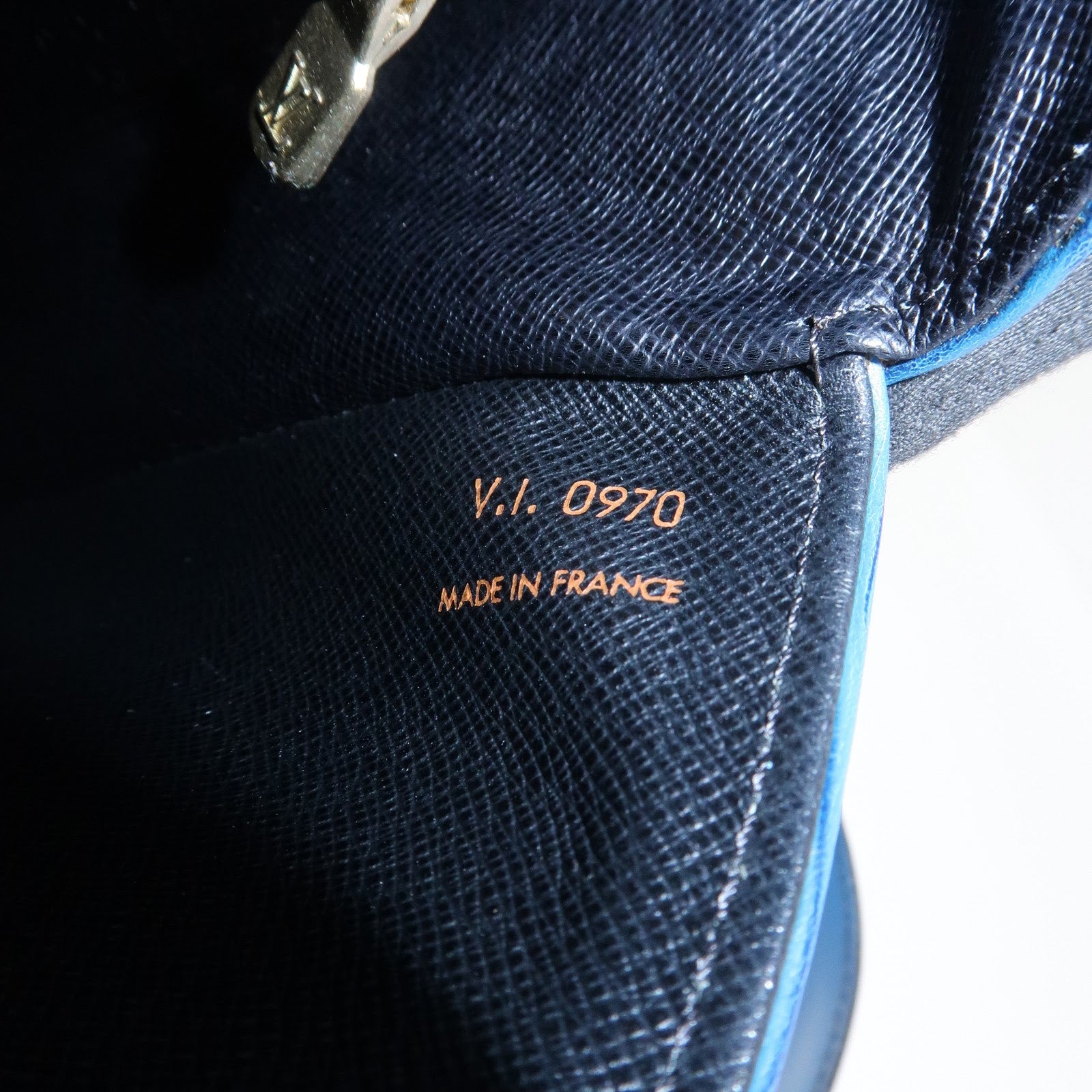 Louis Vuitton Epi Saint Cloud Shoulder Bag Toledo Blue M52195