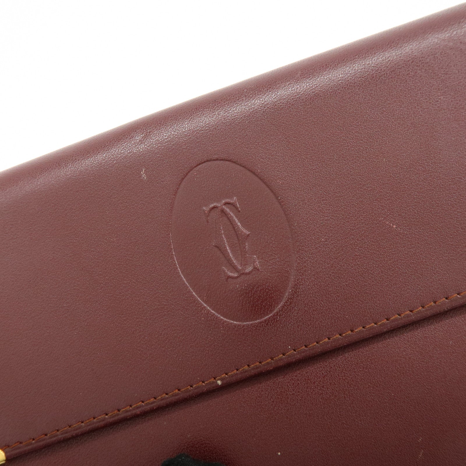 Cartier Must de Cartier Set of 3 Calf Skin Wallet 4Ring Key Case