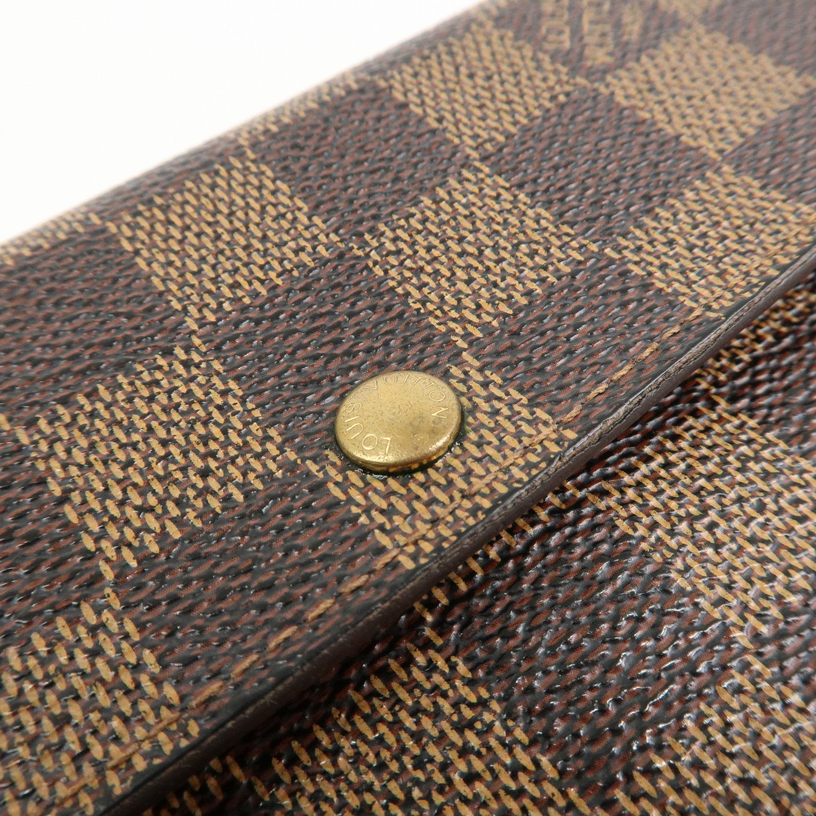 Louis Vuitton Damier Ebene Portefeuille Sarah Long Wallet N61724