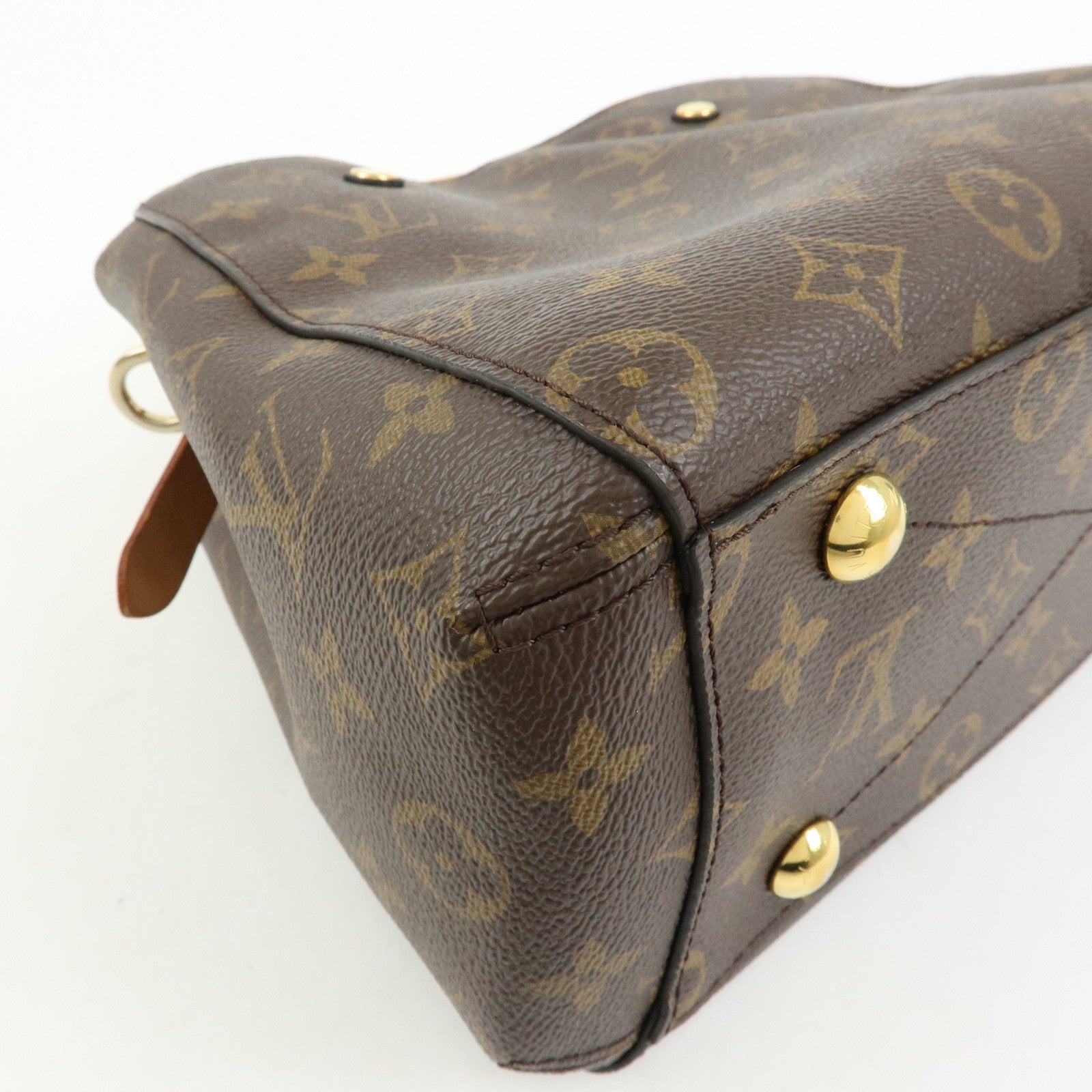 Louis Vuitton Monogram Montaigne BB 2Way Bag Hand Bag Brown M41055