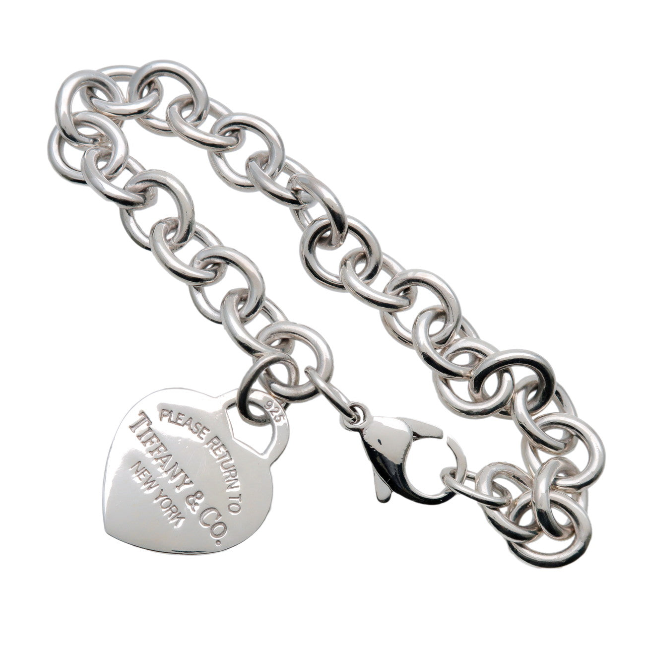 Tiffany & Co Return to Tiffany Heart Tag Bracelet SV925 Silver