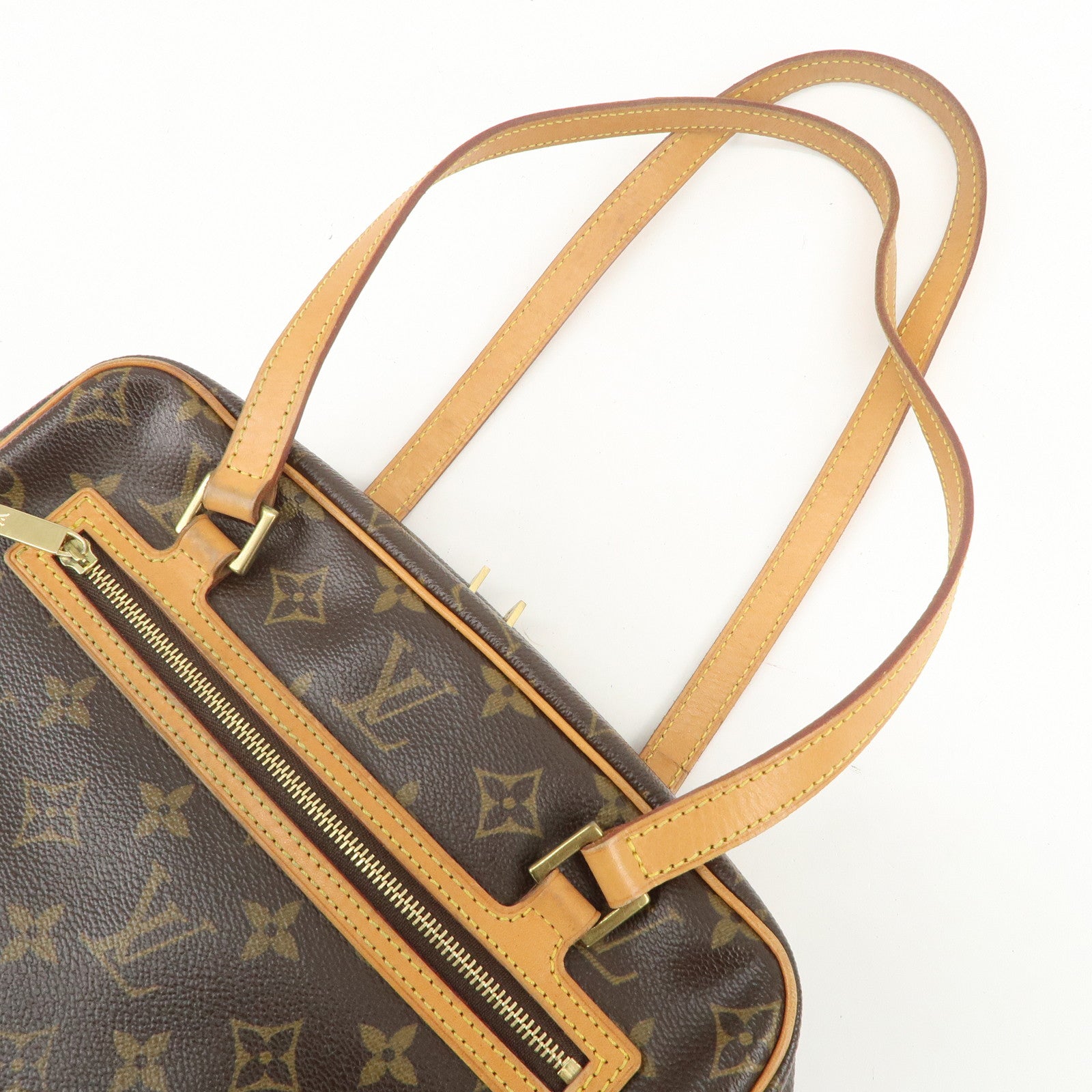 Louis Vuitton Monogram Cite MM Shoulder Bag Hand Bag M51182