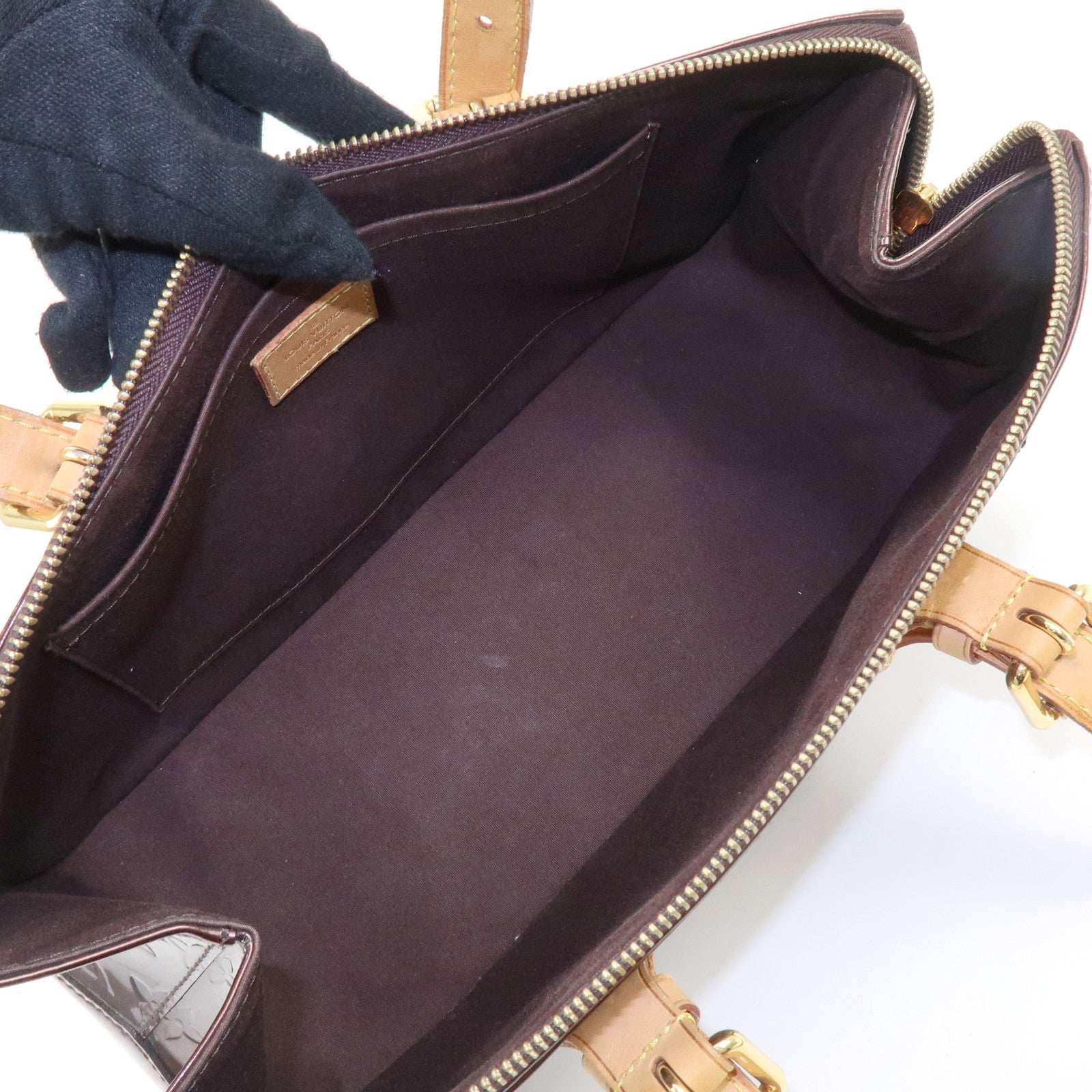 Louis Vuitton Monogram Vernis Rosewood Avenue Hand Bag M93510