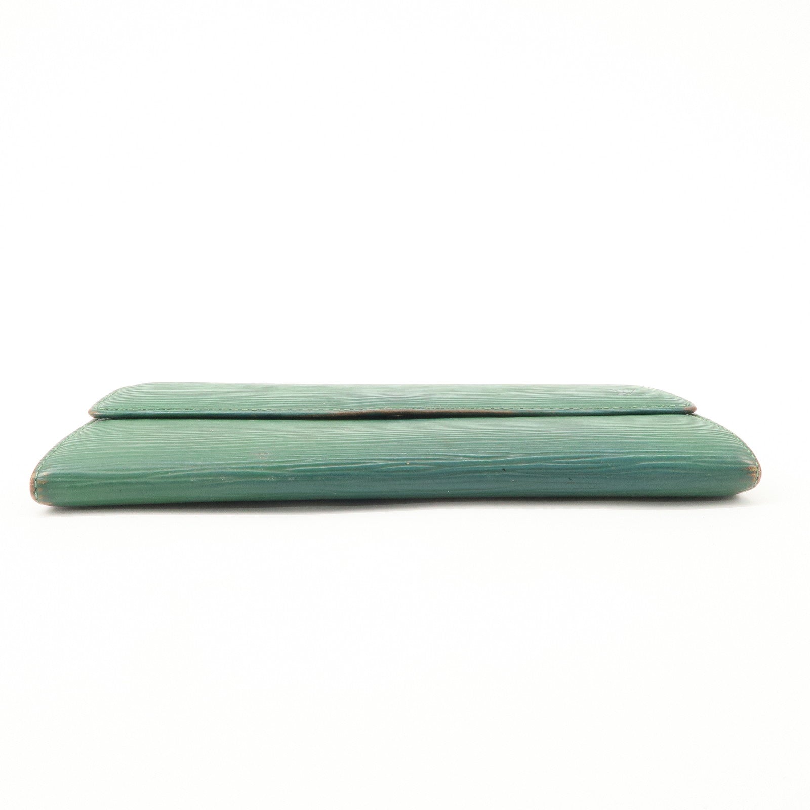 Louis Vuitton Epi Set of 3 Long Wallet Blue Green M63574 M63575 Used