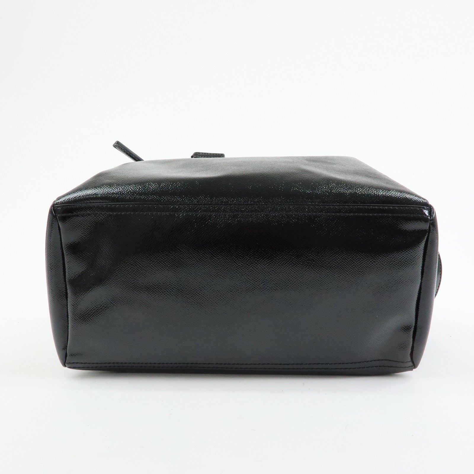 GIVENCHY Pandora Patent Leather 2Way Shoulder Bag Hand Bag Black