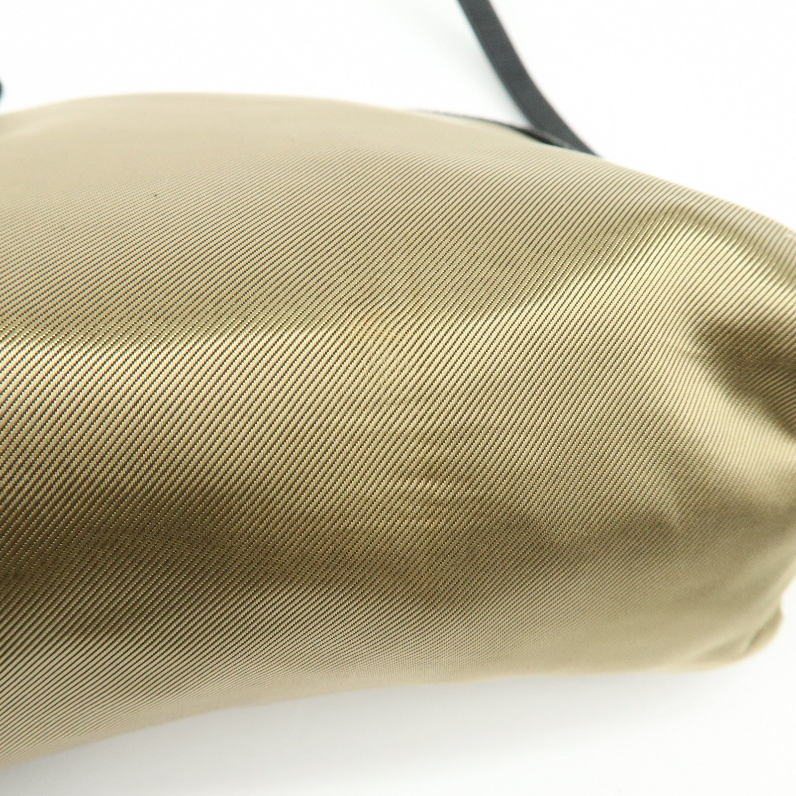 BURBERRY Nova Plaid Set of 2 Canvas Pouch Cosmetic Case Brown Gold