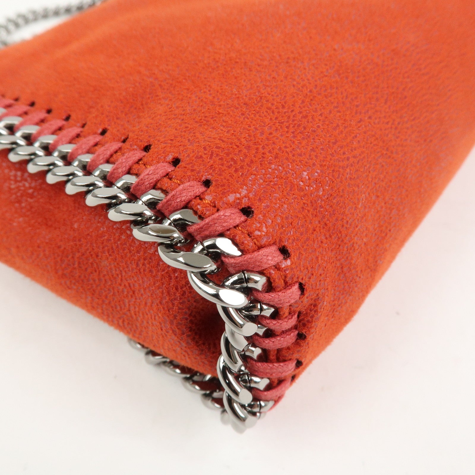 STELLA MCCARTNEY Falabella 2Way Bag Hand Bag Shoulder Bag Red