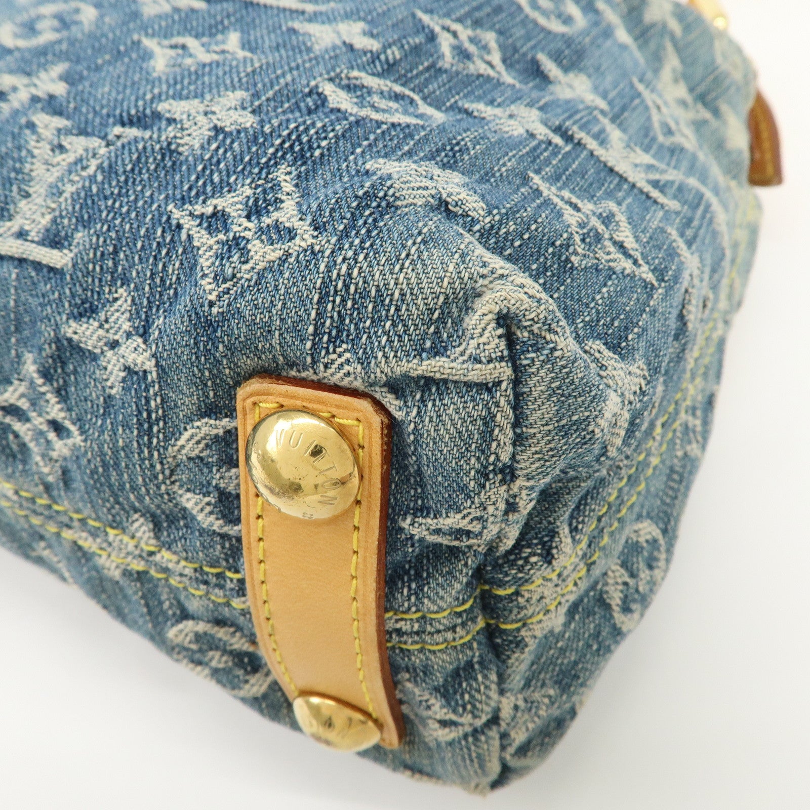 Louis Vuitton Monogram Denim Baggy PM 2Way Shoulder Bag M95049