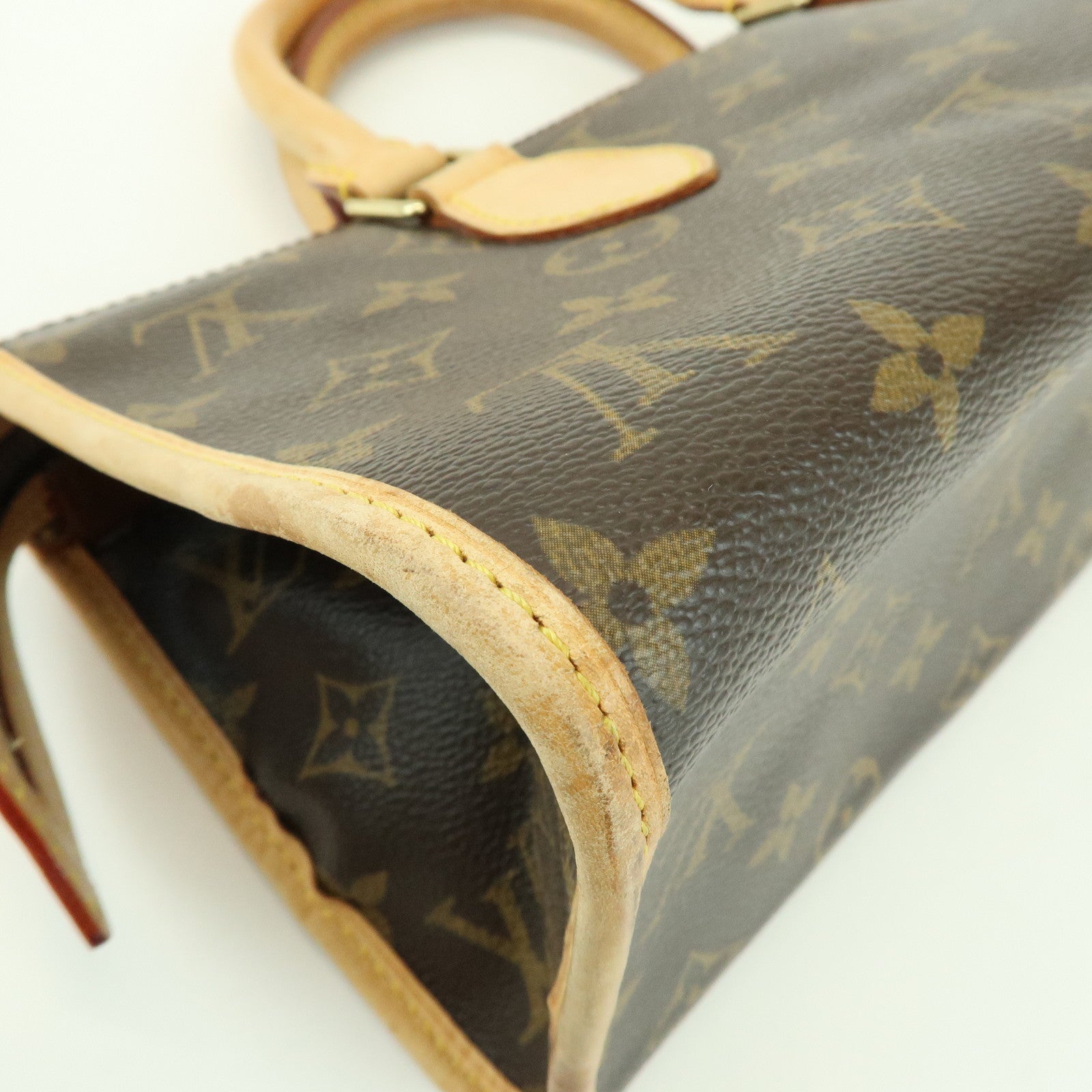 Louis Vuitton Monogram Popincourt Hand Bag Brown M40009