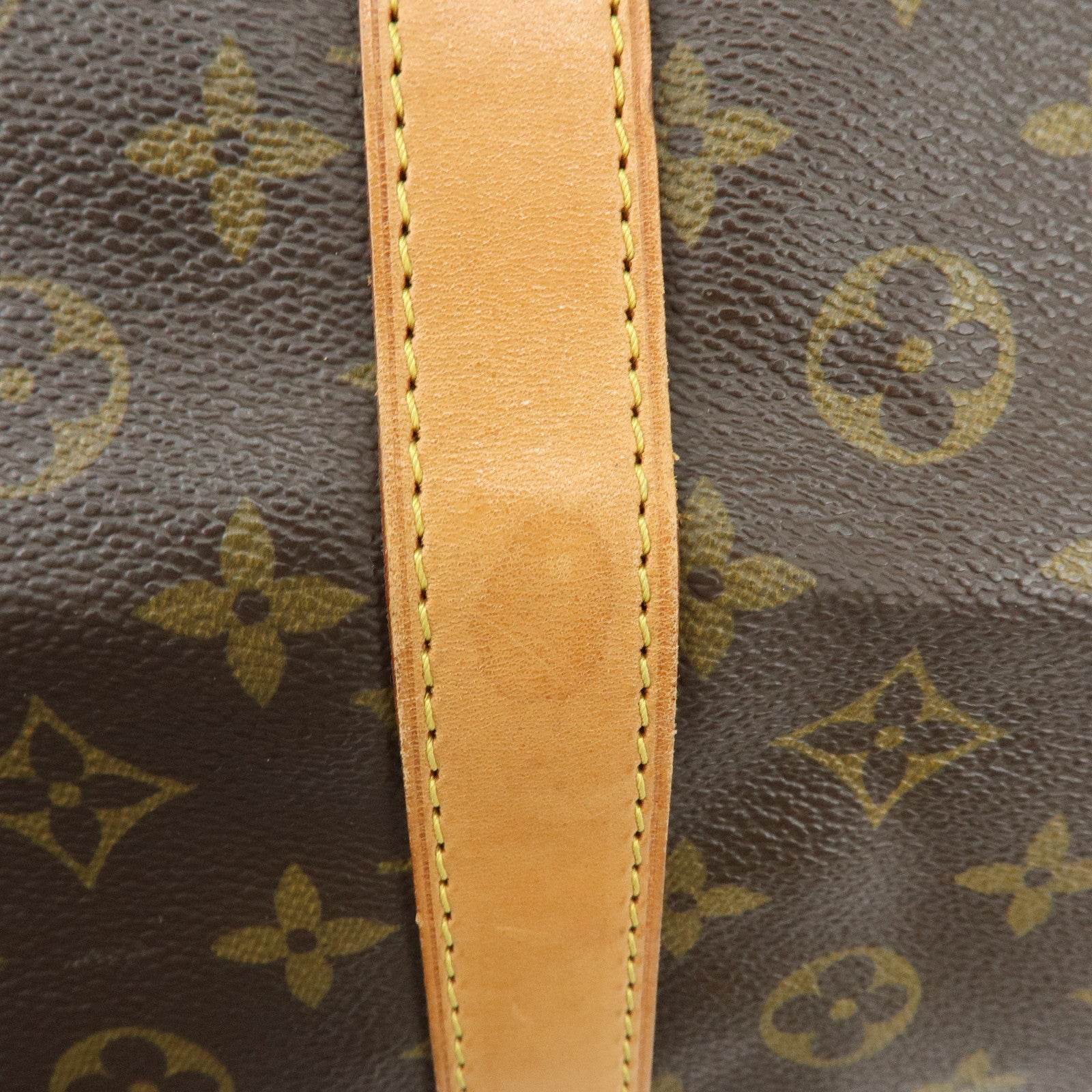 Louis Vuitton Monogram Keep All Bandouliere 60 Boston Bag M41412 Auth Used F/S