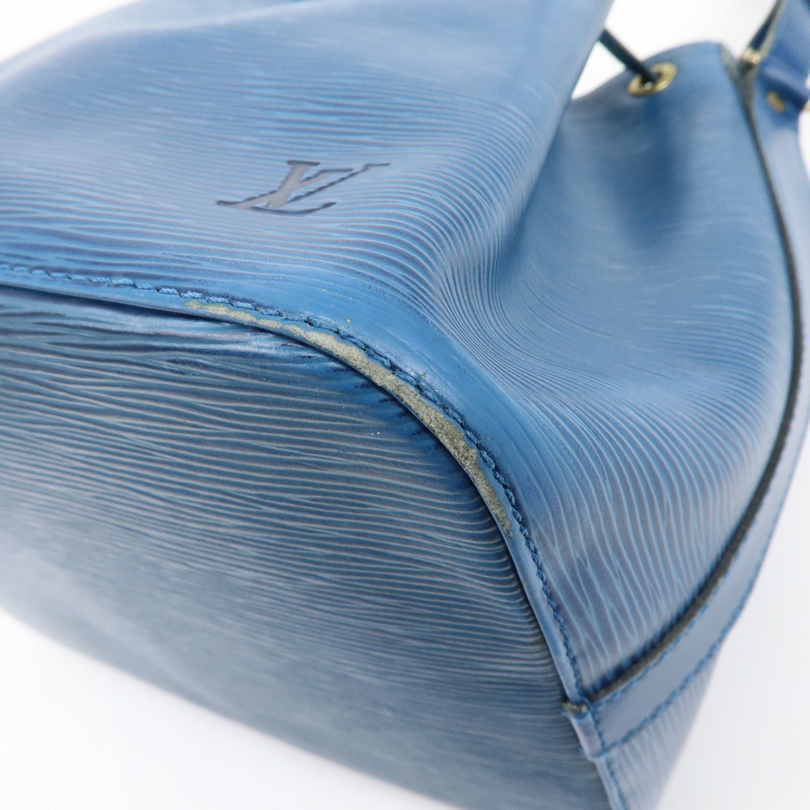 Louis Vuitton Epi Petit Noe Shoulder Hand Bag Toledo Blue M44105