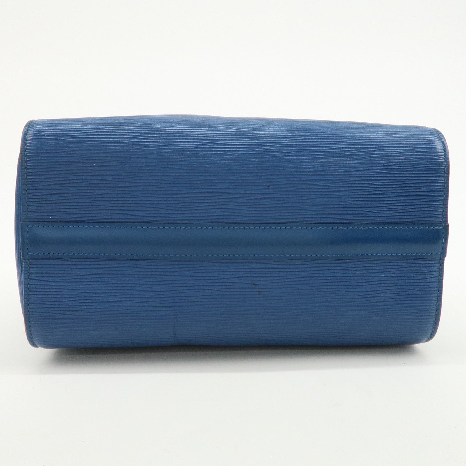 Louis Vuitton Epi Speedy 25 Hand Bag Boston Bag Toledo Blue M43015