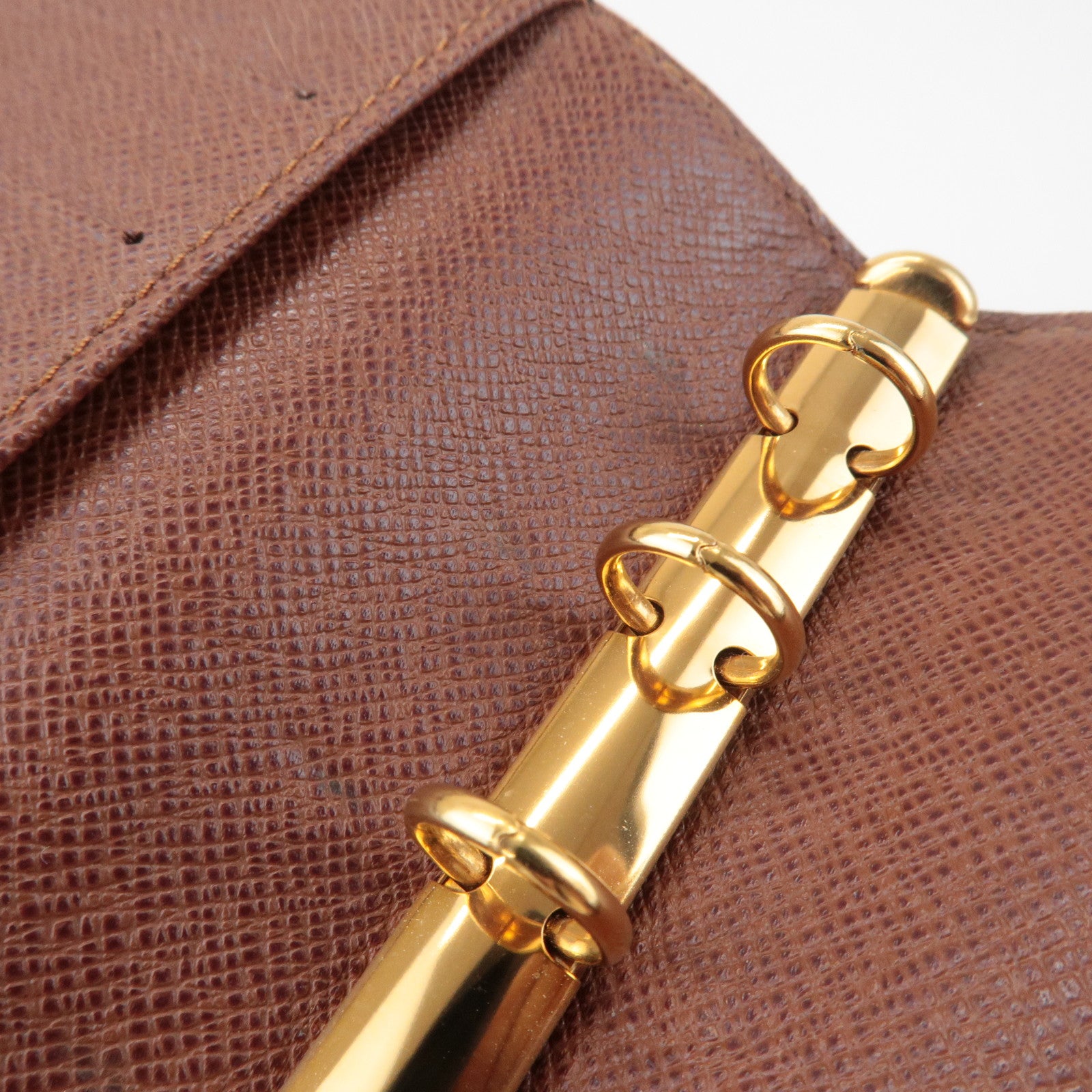 Louis Vuitton Monogram Agenda PM Planner Cover Brown R20005
