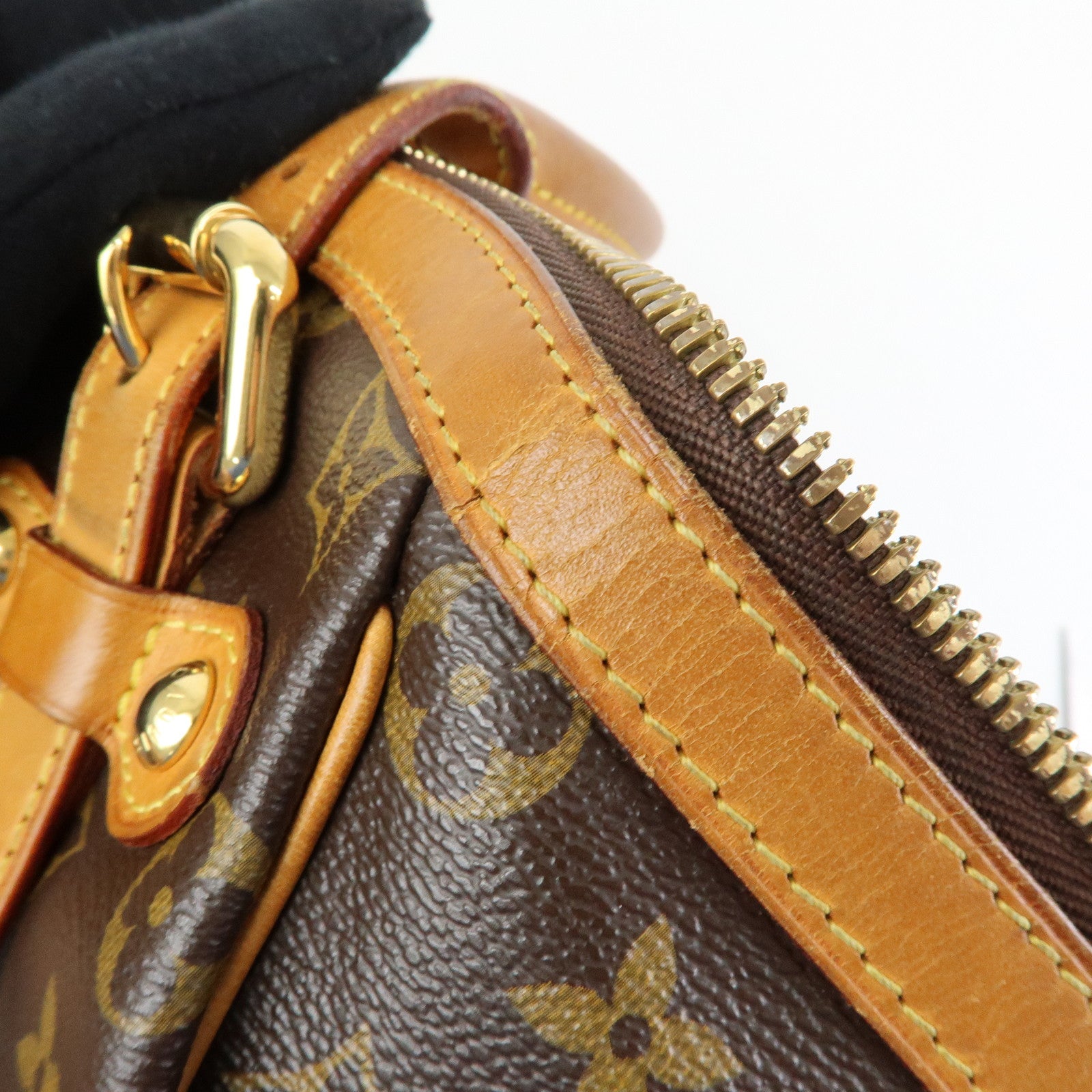 Louis Vuitton Monogram Tivoli GM Shoulder Bag Boston Bag M40144
