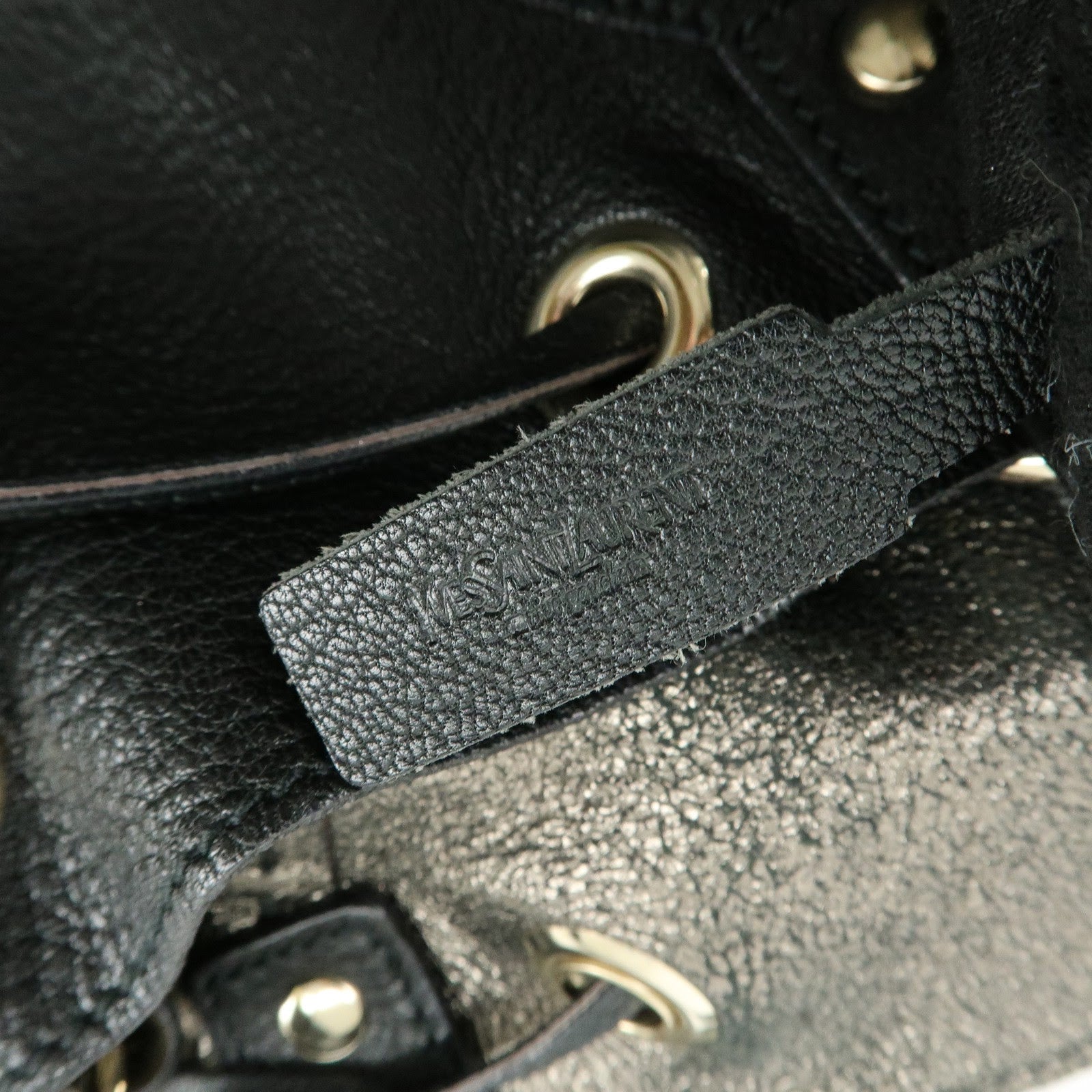 SAINT LAURENT PARIS Y Line Sac Double Reversible Tote Bag 168484