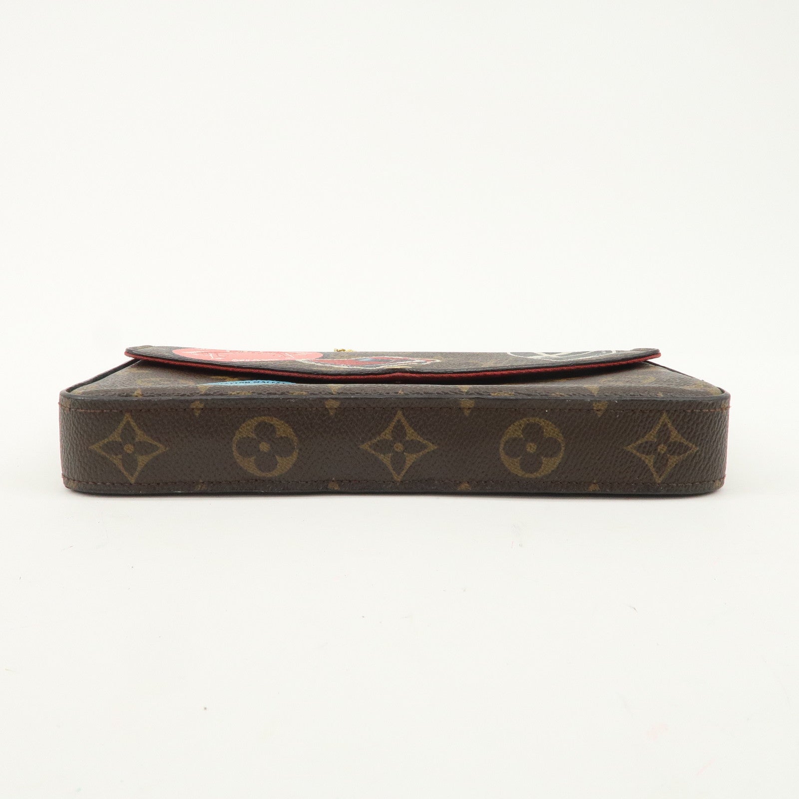 Louis Vuitton Monogram Pochette Felicie My World Tour Brown M62145