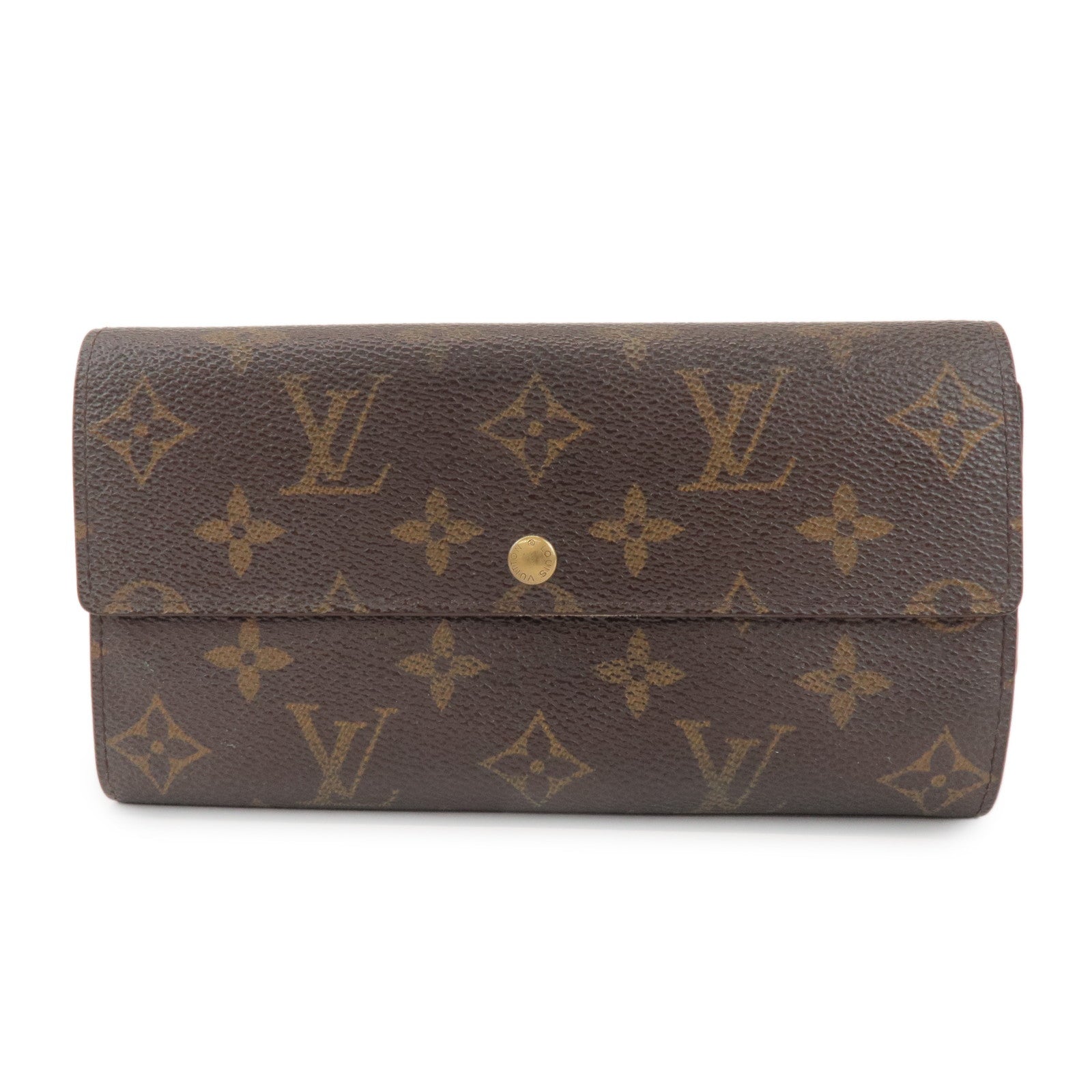 Louis Vuitton Monogram Pochette Porte Monnaie Credit Wallet M61725