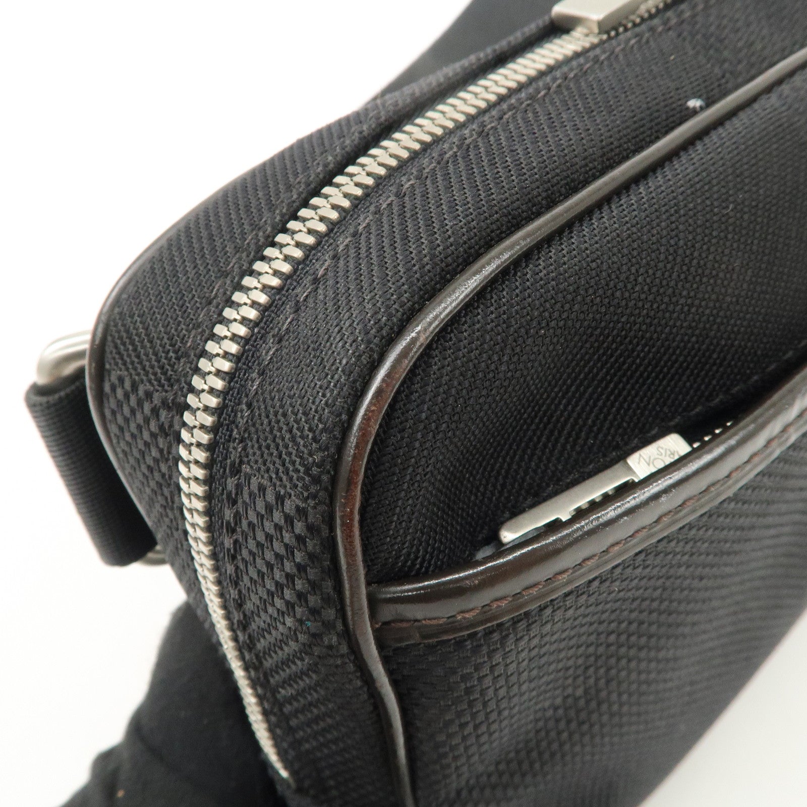 Louis Vuitton Damier Geant Acrobat Waist Bag Black M93620 Used