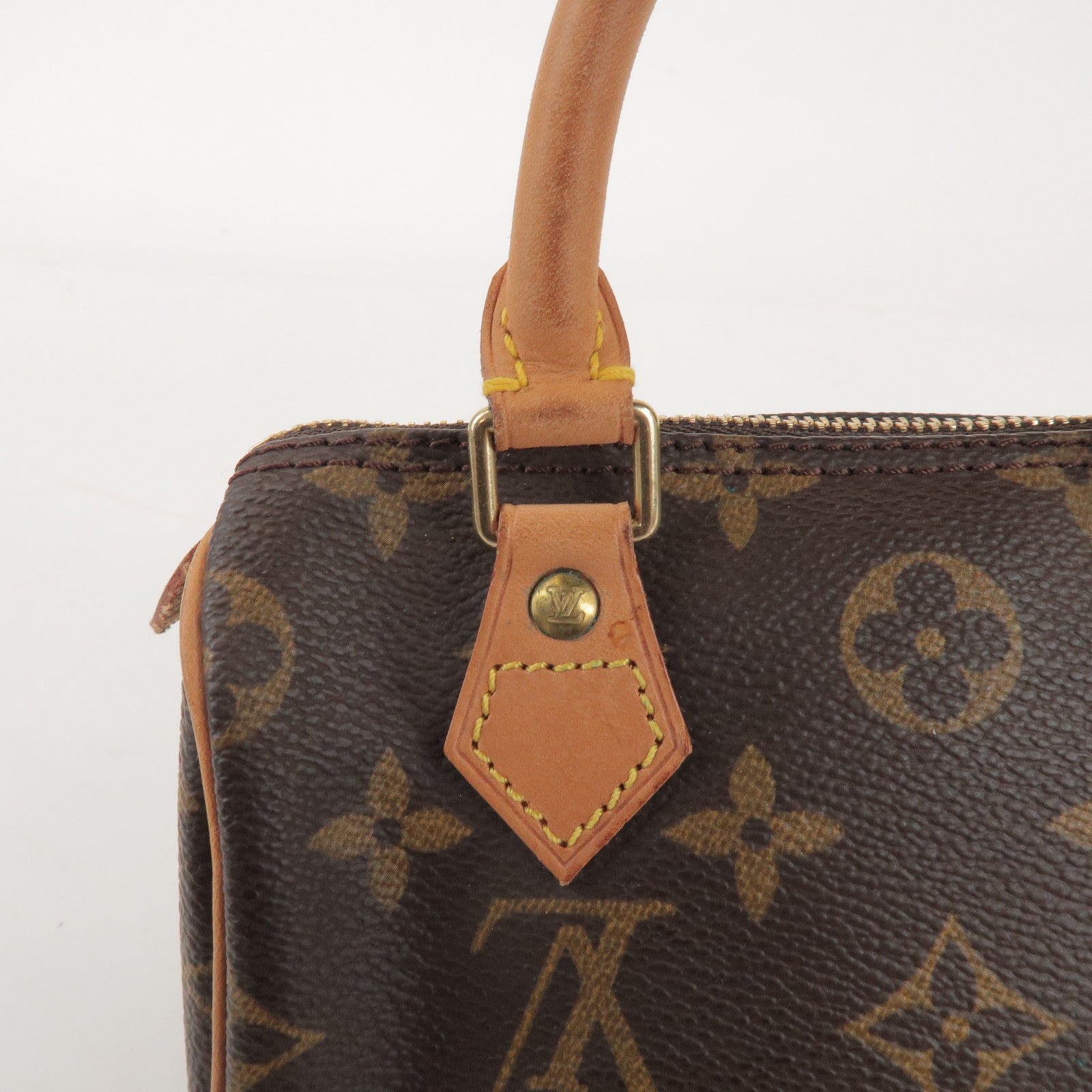 Louis Vuitton Monogram Mini Speedy Hand Bag & Shoulder Strap M41534