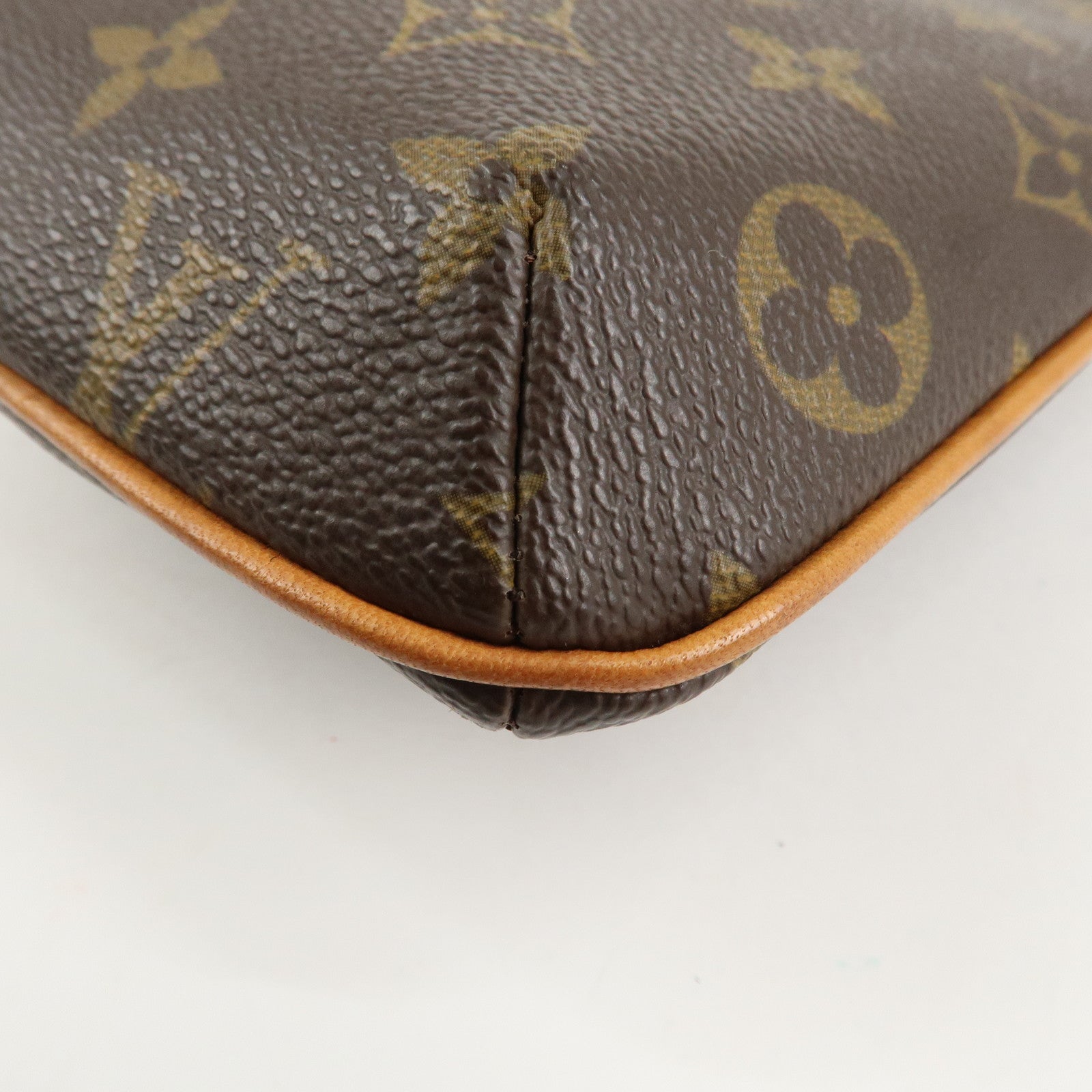 Louis Vuitton Monogram Partition Pouch Wristlet Bag M51901 Used