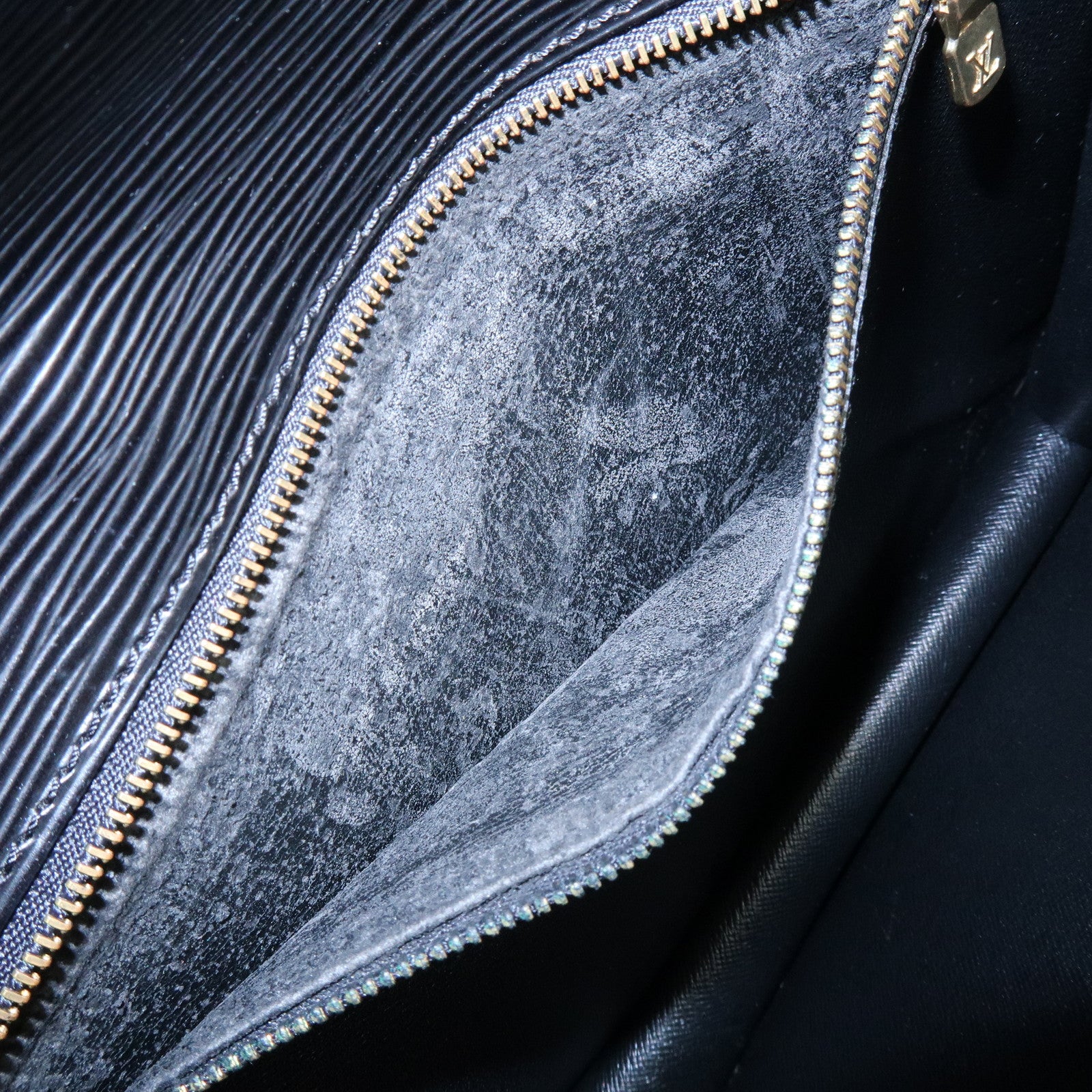 Louis Vuitton Epi Monceau 2Way Shoulder Bag Hand Bag Noir M52122