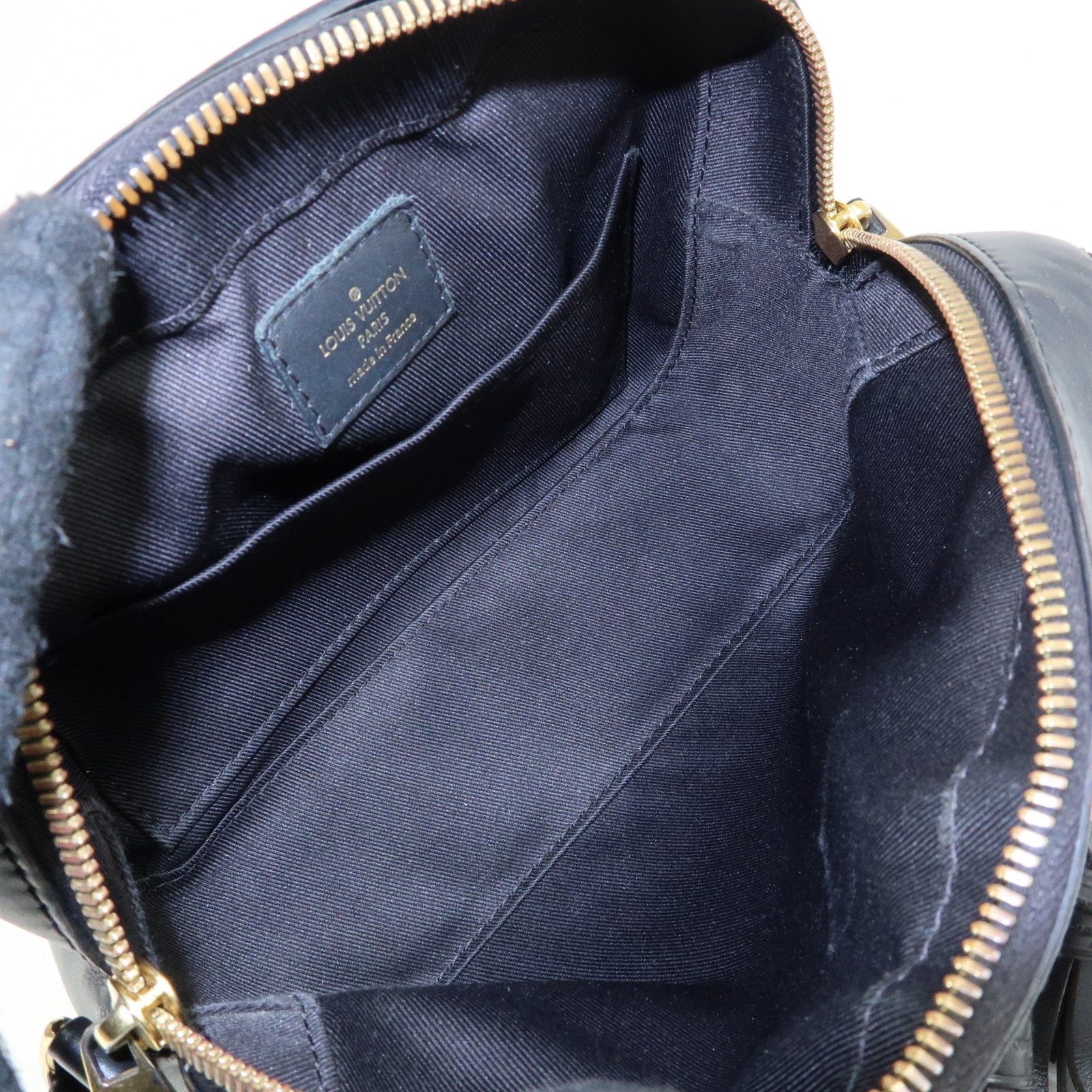 Louis Vuitton Monogram Canvas Leather Saintonge Shoulder Bag M43555
