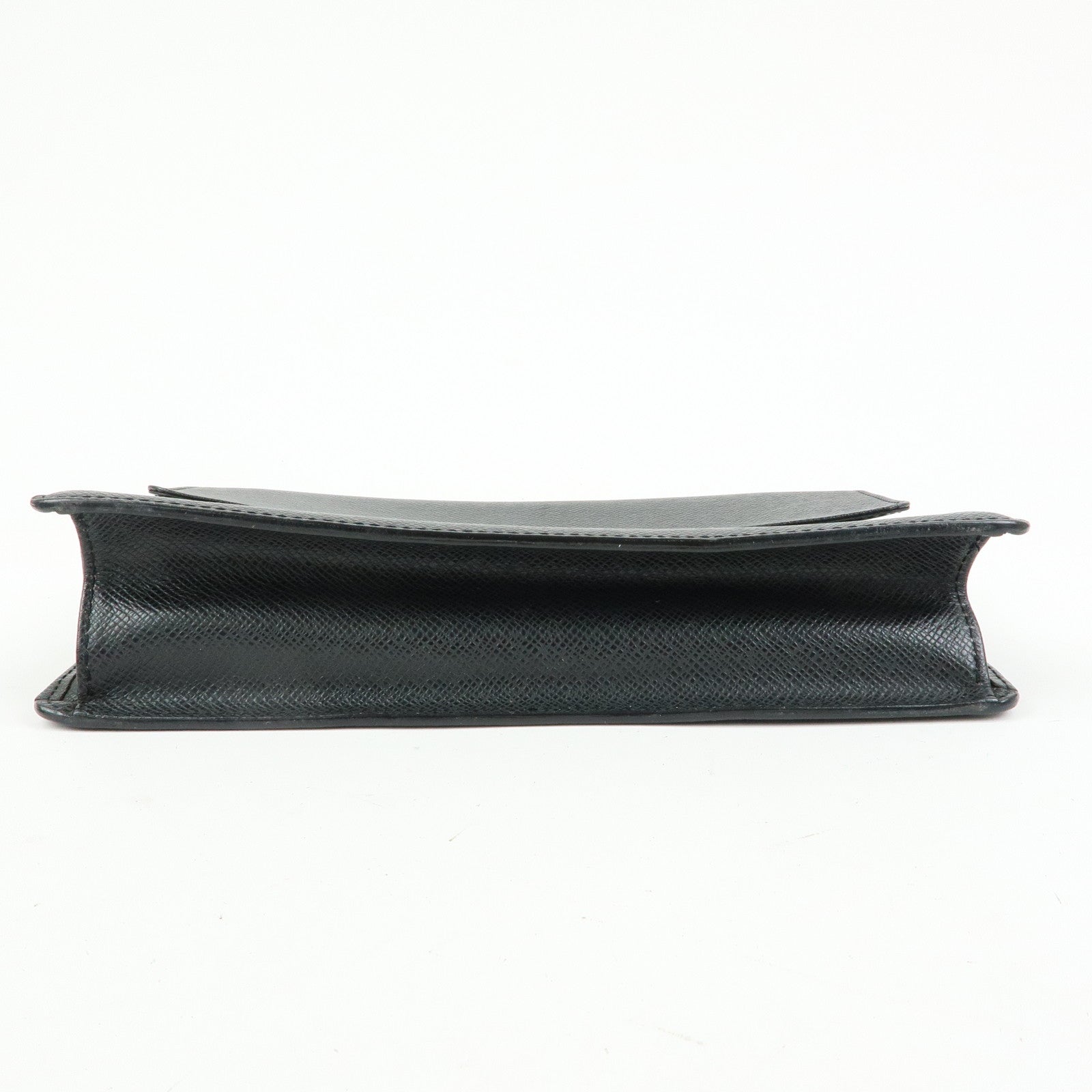 Louis Vuitton Taiga Leather Selenga Clutch Bag Ardoise M30782