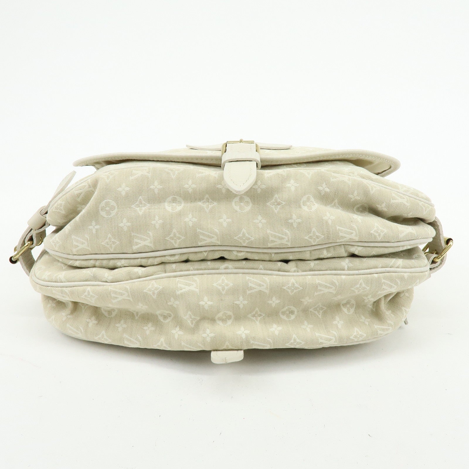 Louis Vuitton Monogram Mini Lin Saumur 30 Shoulder Bag Dune M95314