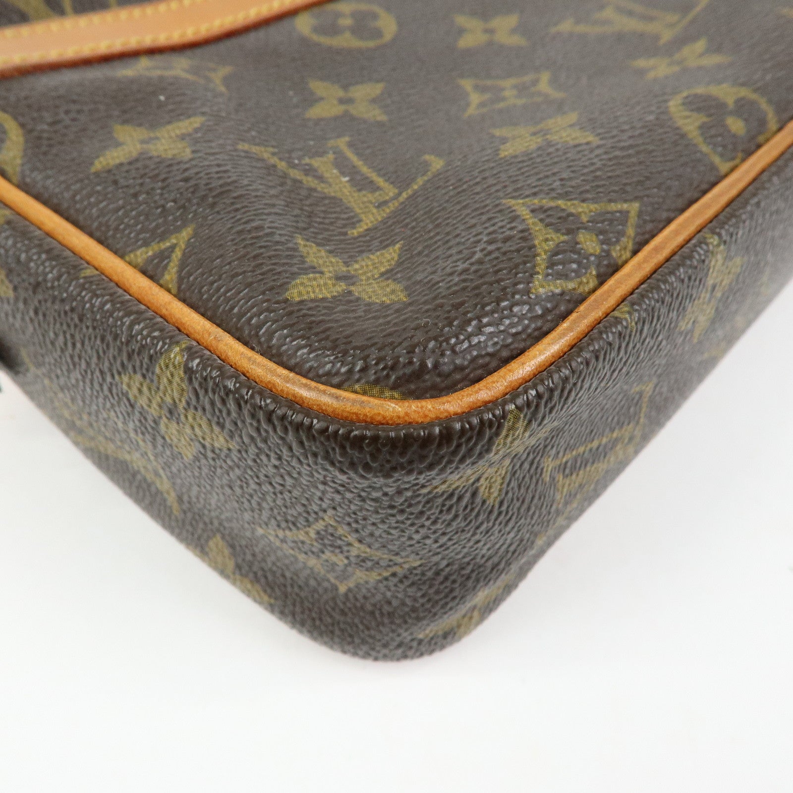 Louis Vuitton Monogram Compiegne 23 Pouch Clutch Bag Brown M51847