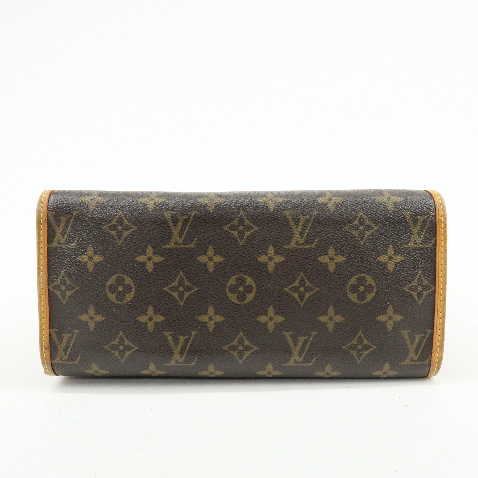 Louis Vuitton Monogram Popincourt Haut Shoulder Bag Brown M40007