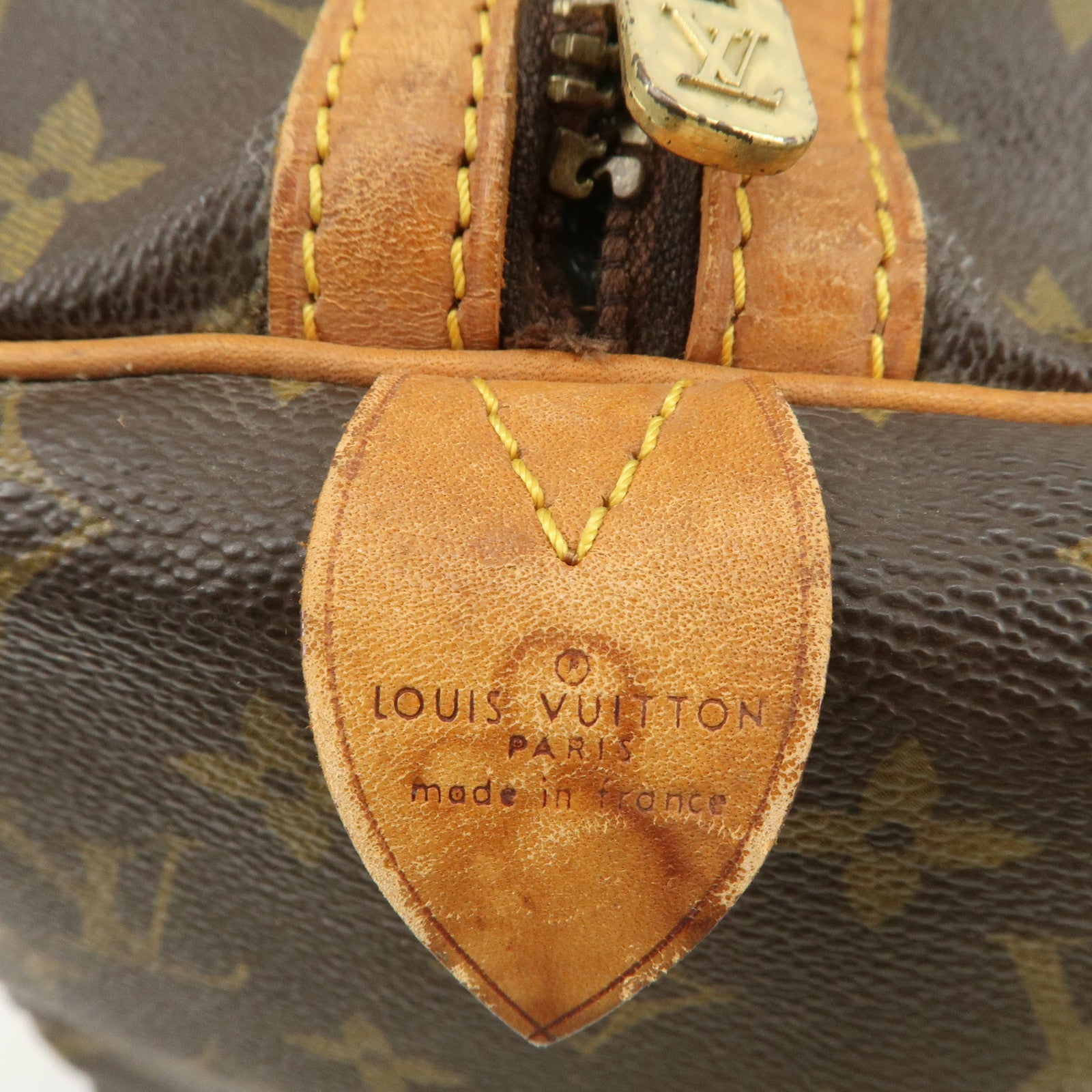 Louis Vuitton Monogram Sac Souple 45 Boston Bag Brown M41624