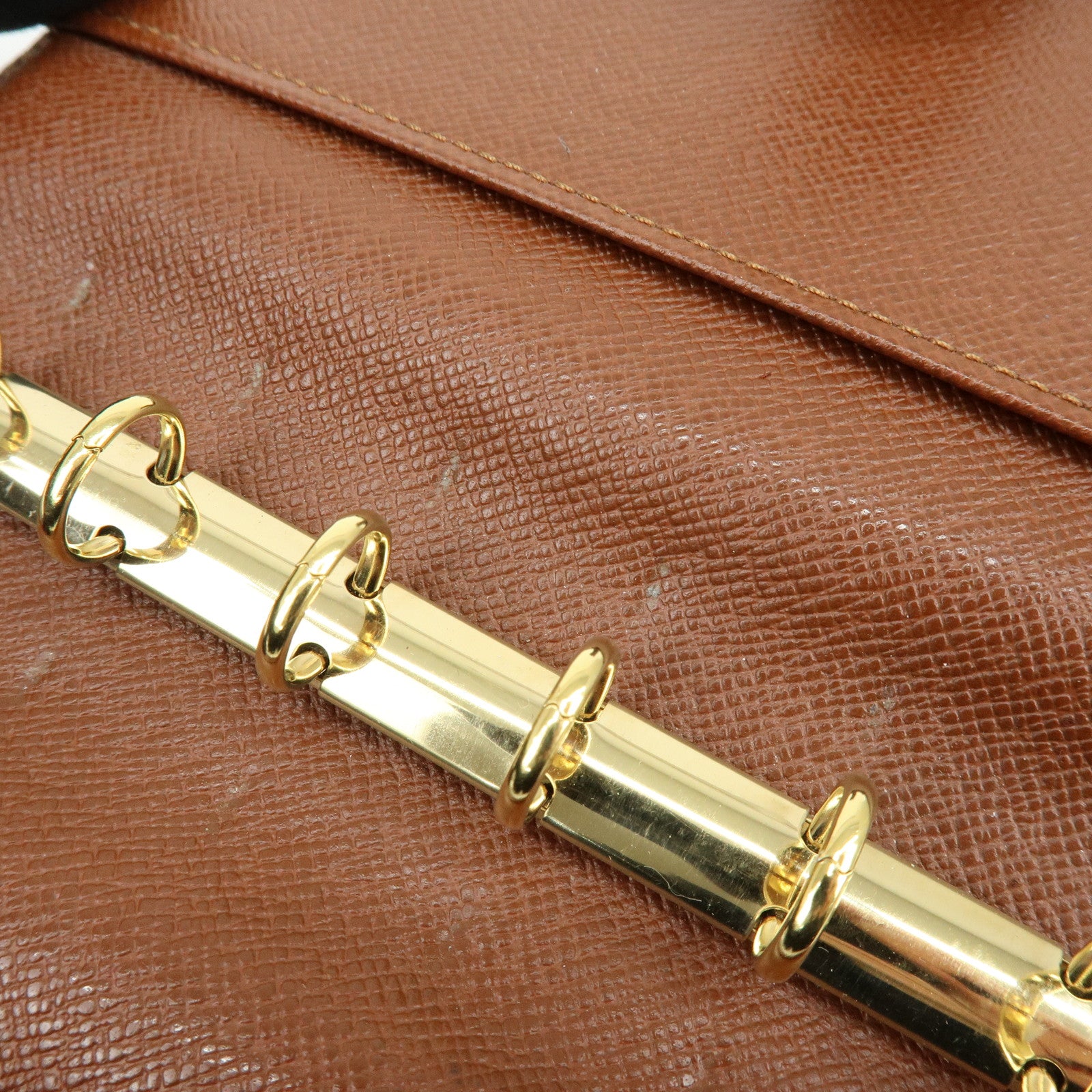 Louis Vuitton Monogram Agenda PM Planner Cover Brown R20005