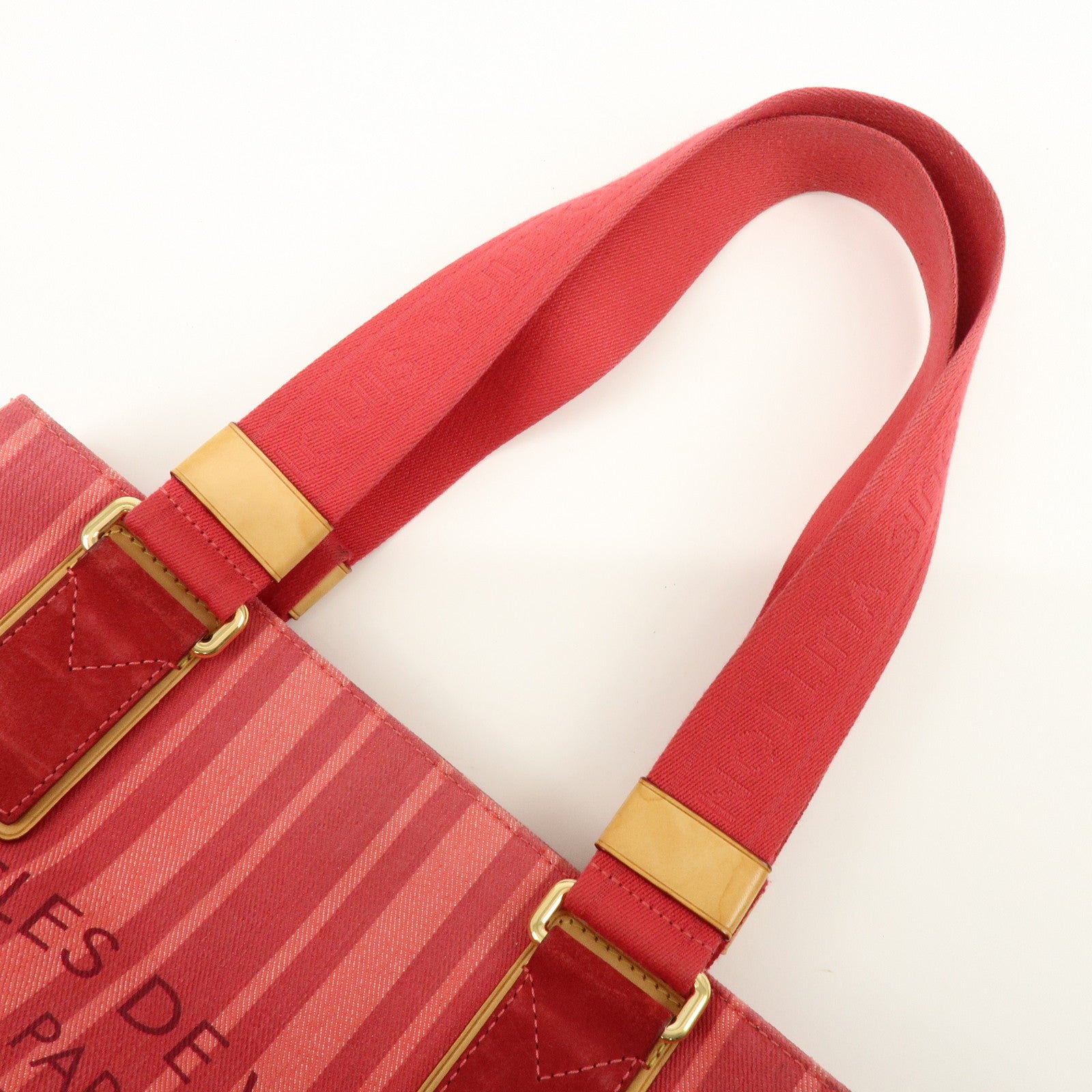 Louis Vuitton Plan Soleil Cabas PM Tote Bag Rouge Grenadine M94146