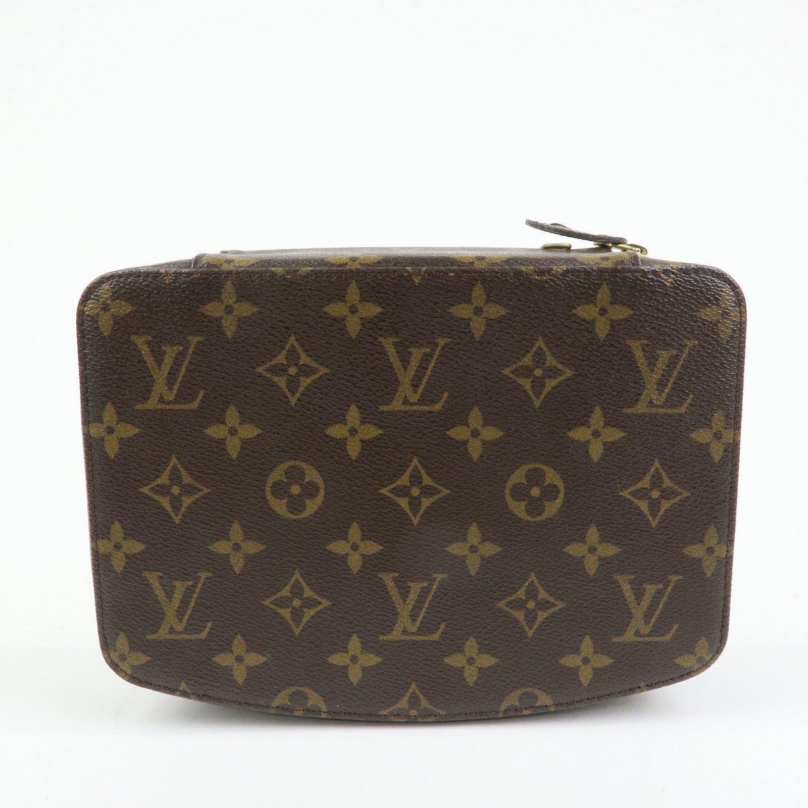Louis Vuitton Monogram Posh Monte Carlo Jewelry Box Brown M47350