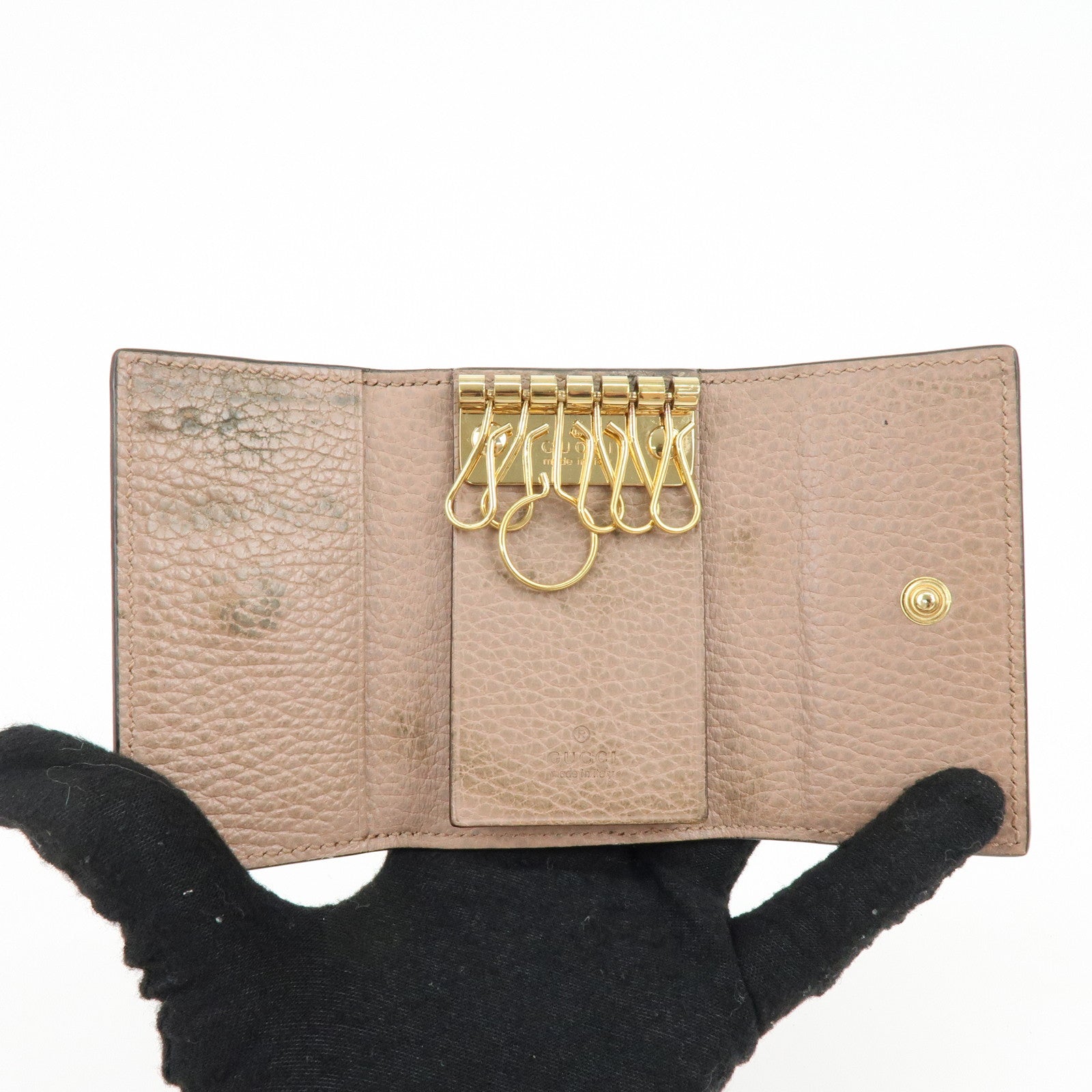 GUCCI Set of 3 Key Case Key Holder 282432 456118 456110