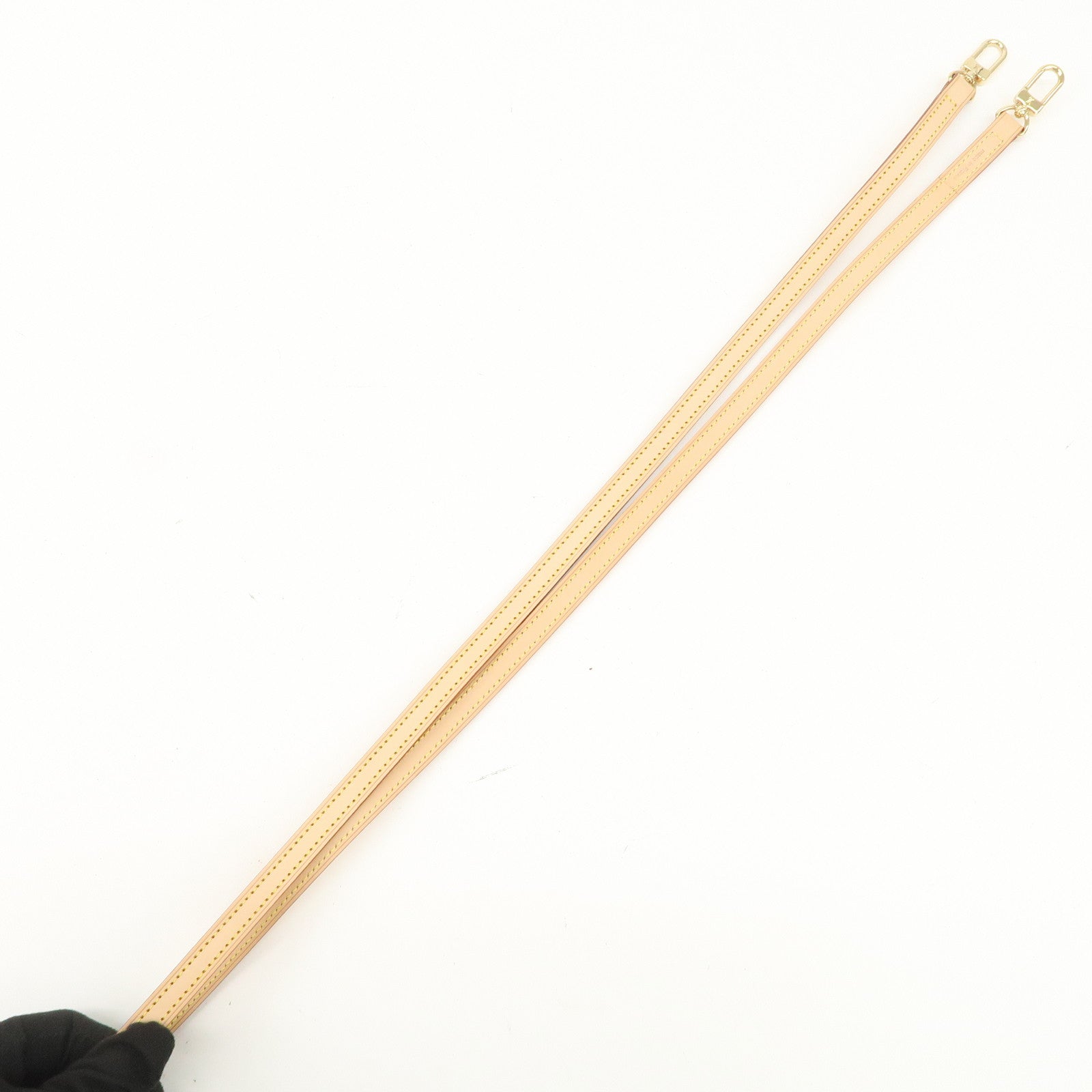 Louis Vuitton Nume Leather Shoulder Strap 115cm Natural
