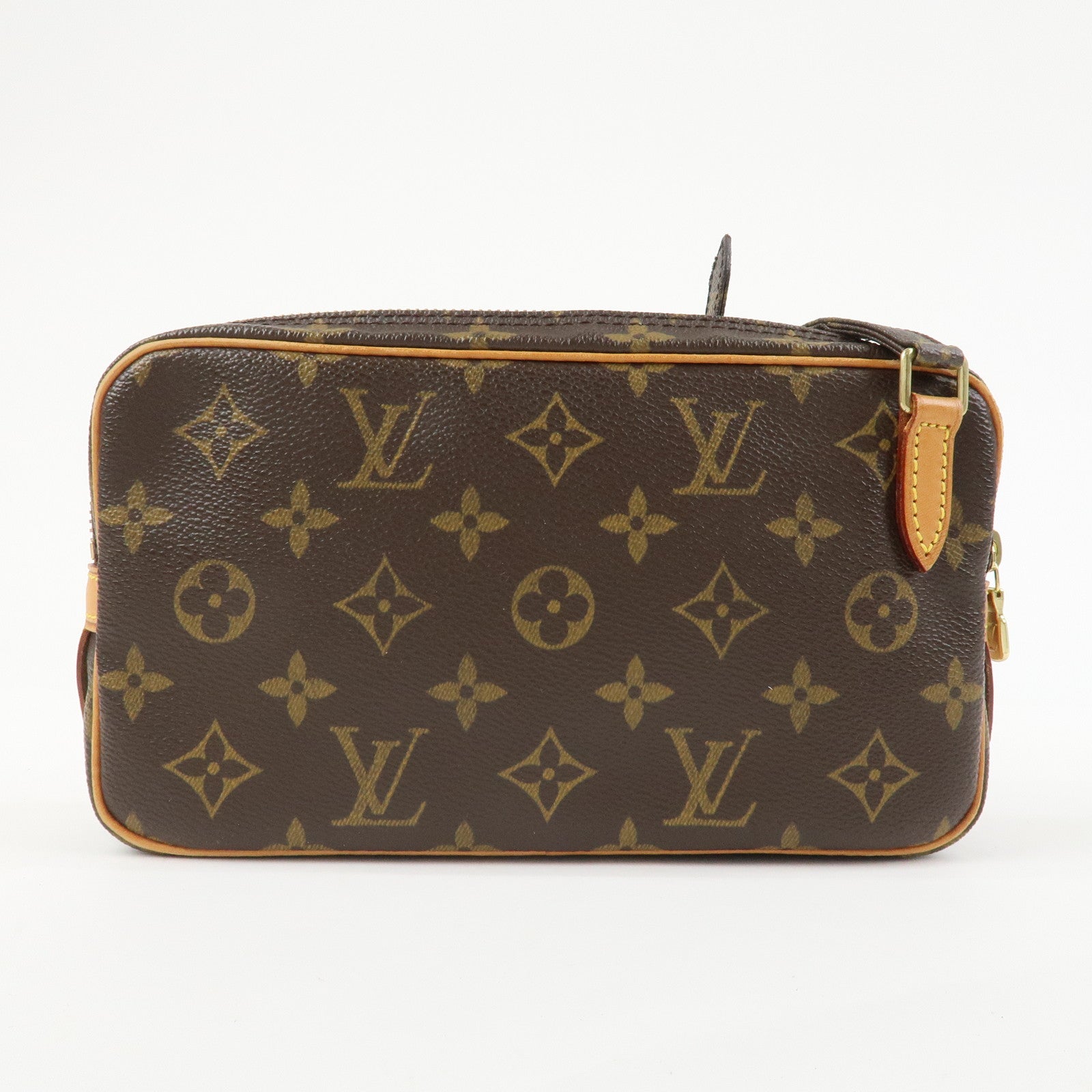 Louis Vuitton Monogram Pochette Marly Bandouliere Bag Brown M51828