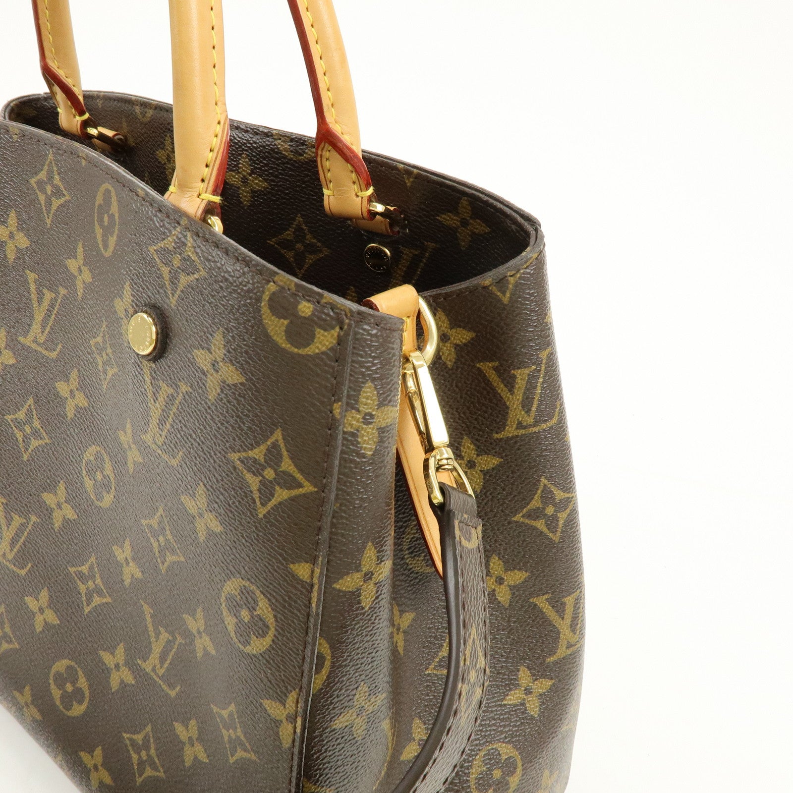 Louis Vuitton Monogram Montaigne MM 2Way Bag Hand Bag M41056