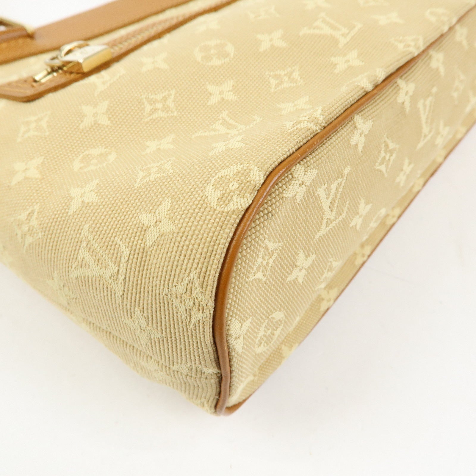 Louis Vuitton Monogram Mini Lucille PM Hand Bag Beige M92684