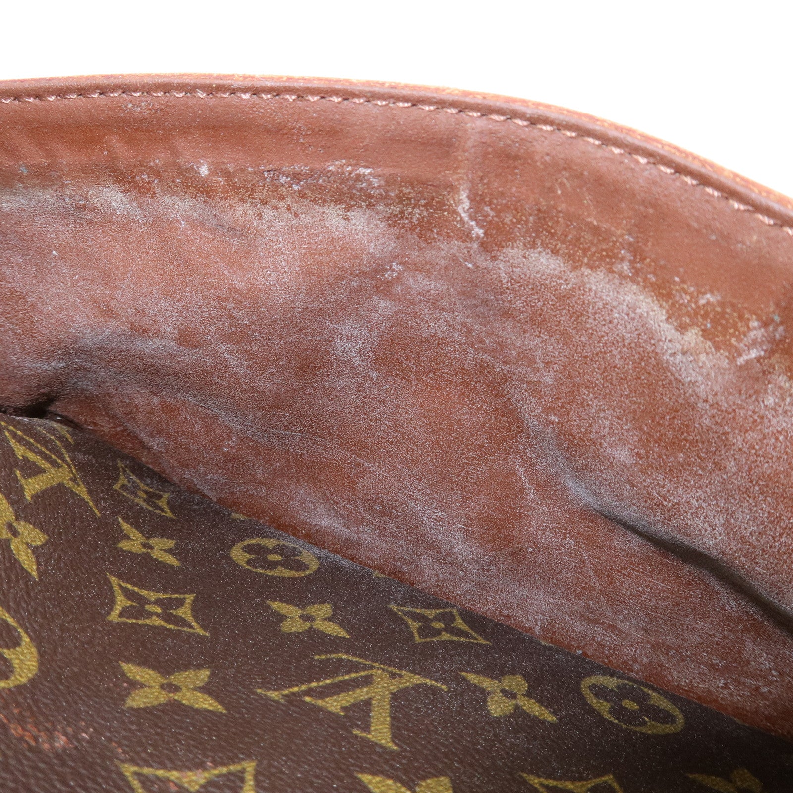 Louis Vuitton Monogram Compiegne 28 Pouch Clutch Bag Brown M51845 Used