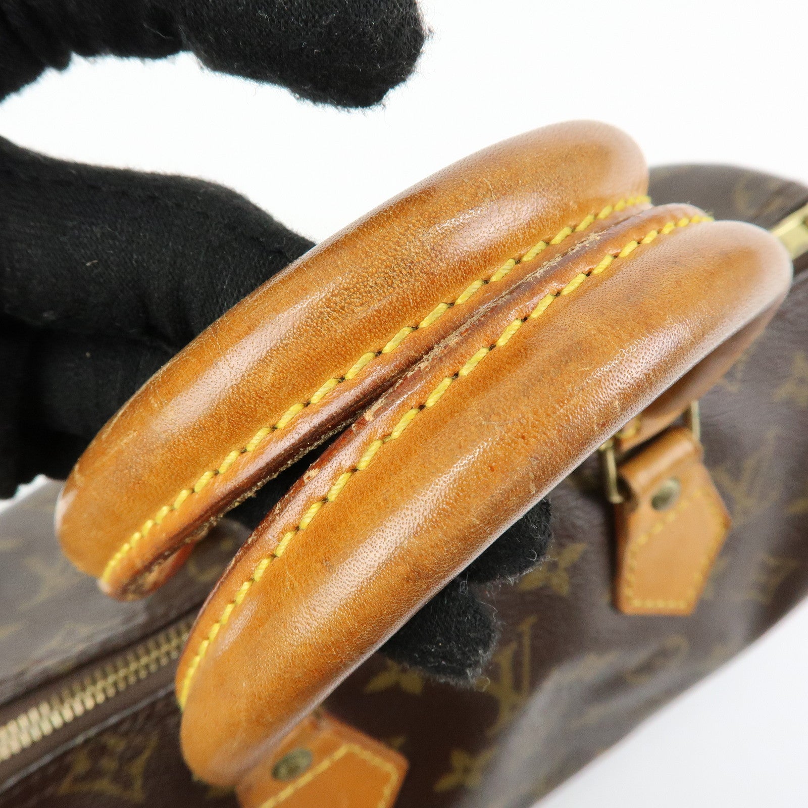 Louis Vuitton Monogram Speedy 25 Boston Bag Hand Bag Brown M41528