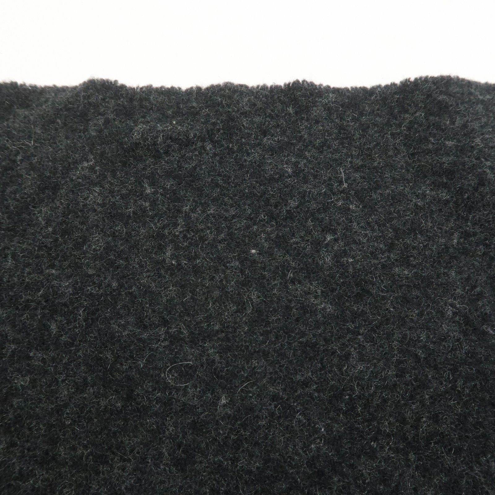 Christian Dior Logo Wool Cashmere Scarf Black Gray