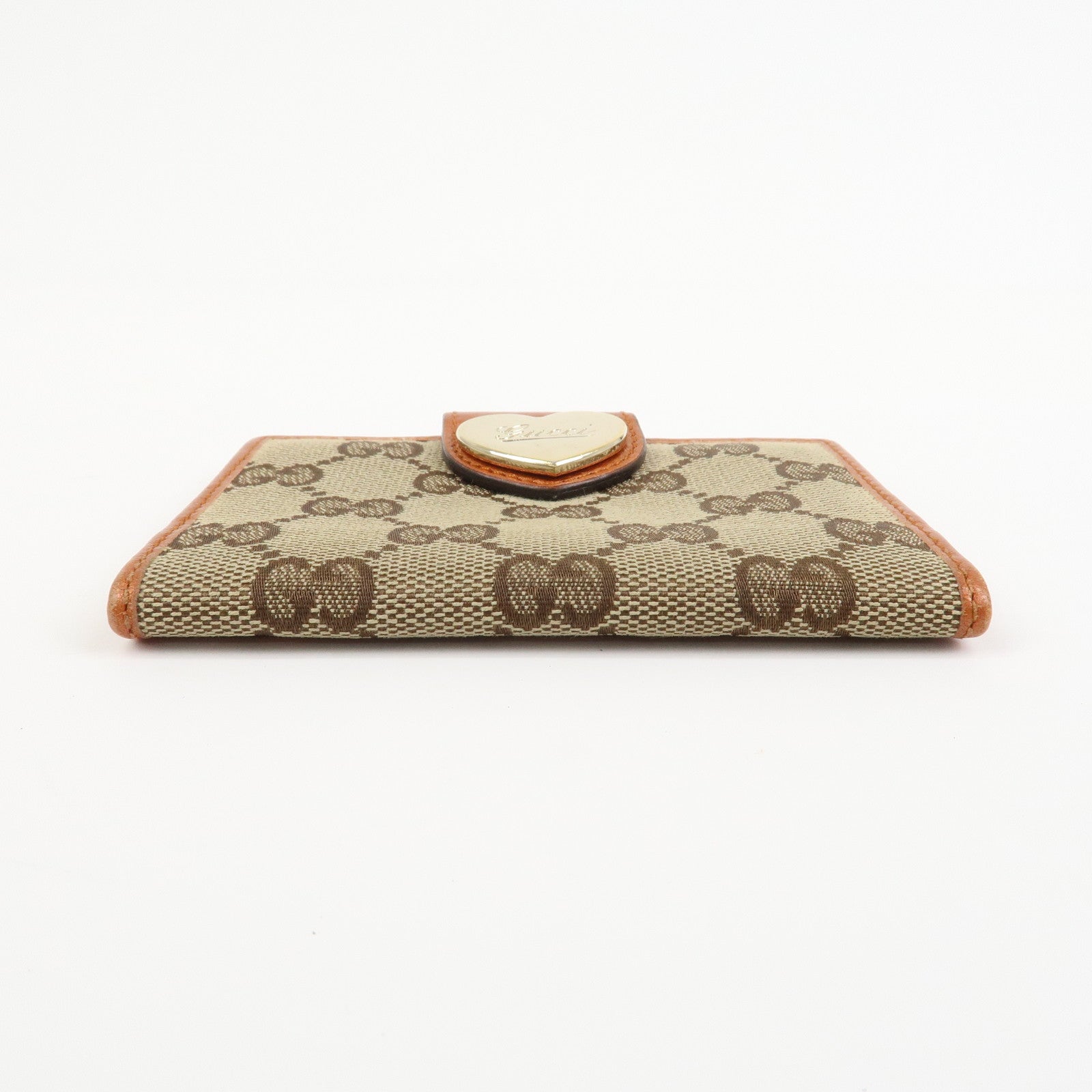 GUCCI Lovely Heart GG Denim Canvas Set of 2 Card Case 217050/224261